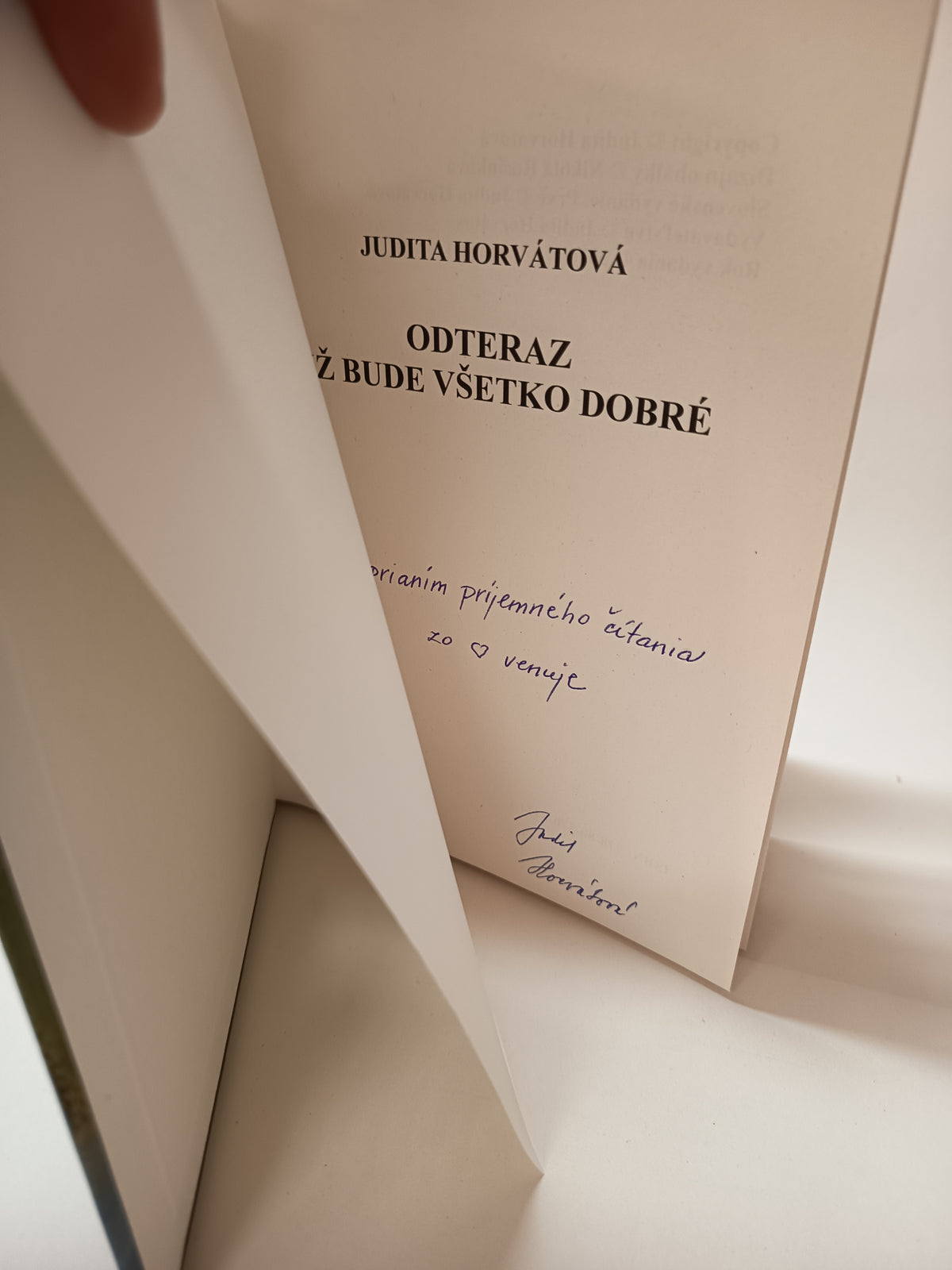 Odteraz už bude všetko dobré