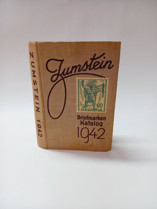 Briefmarken-katalog Zumstein 1942