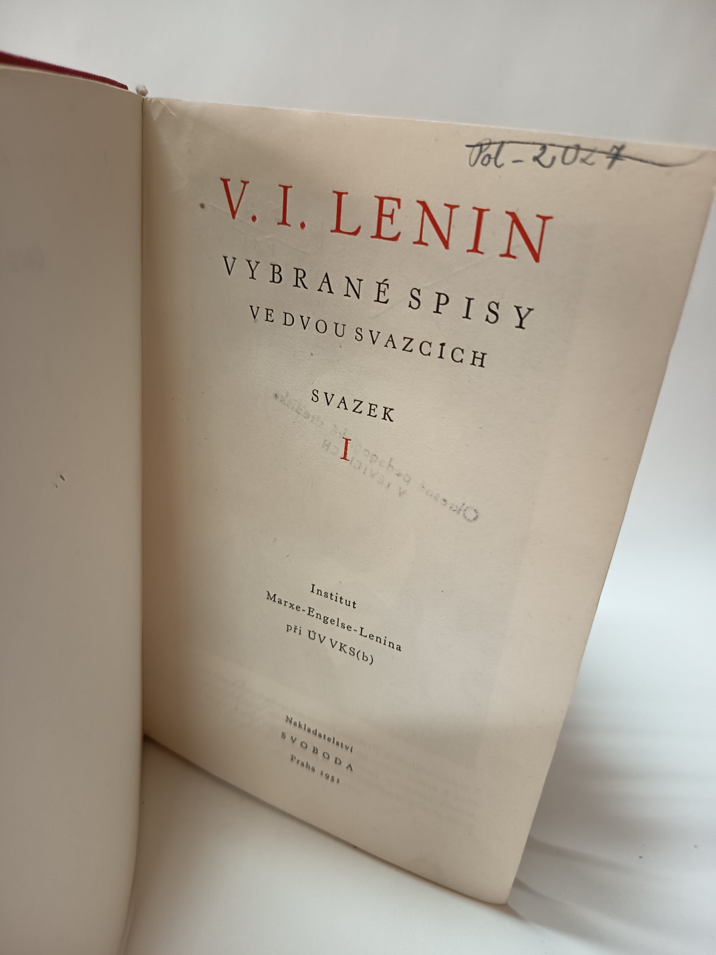 Vybrané spisy I