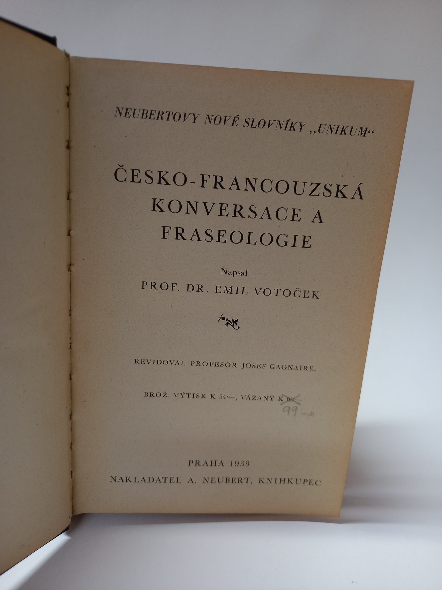 Česko-francouzská konversace a fraseologie