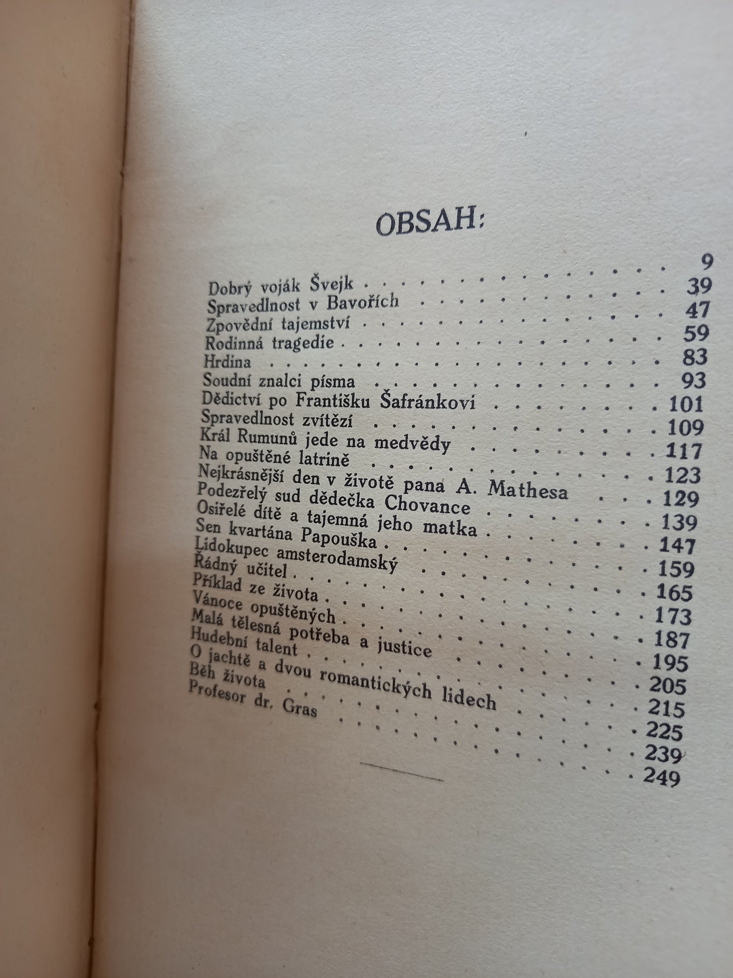 Dobrý voják Švejk a jiné podivné historky