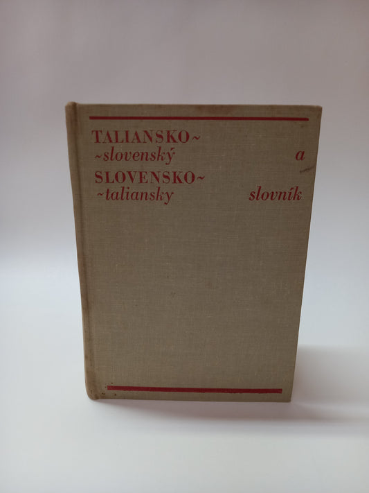 Taliansko - slovenský a slovensko - taliansky slovník