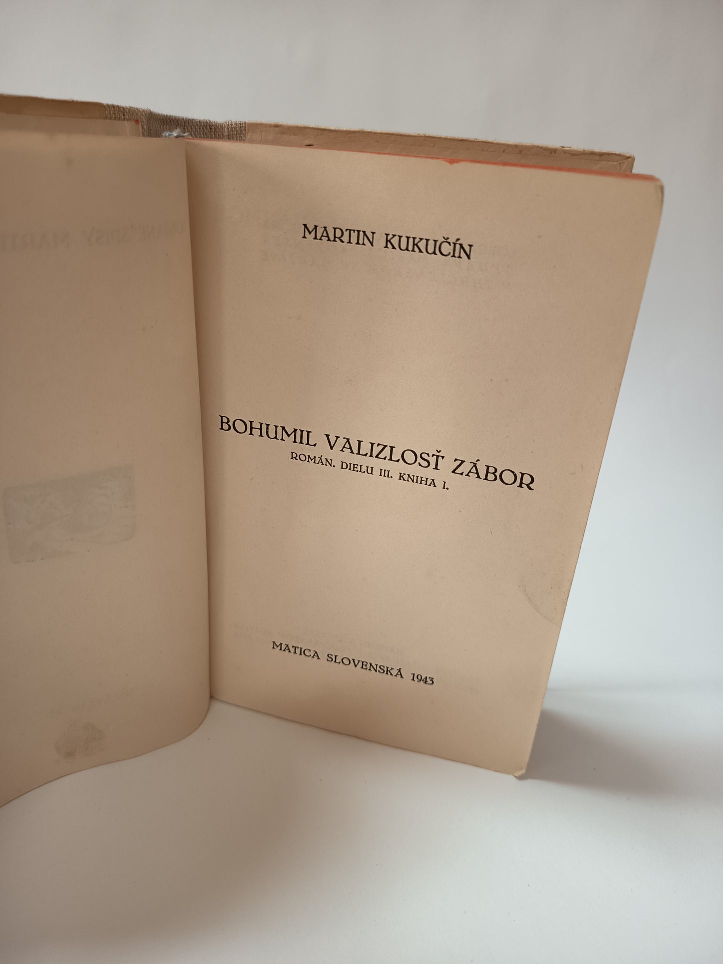 Bohumil Valizlosť Zábor III