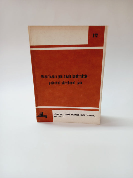 Odporúčania pre návrh konštrukcie pažených stavebných jám