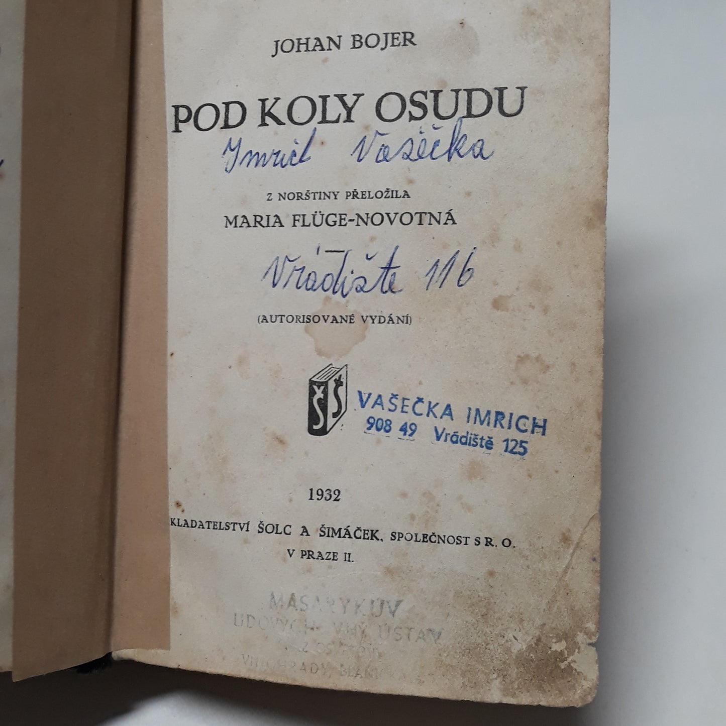Pod koly osudu