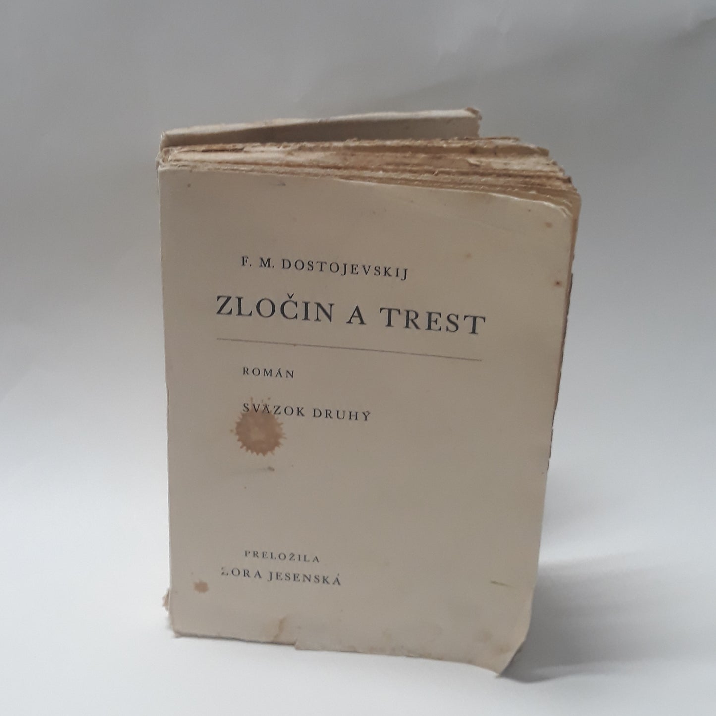 Zločin a trest (druhý zväzok)