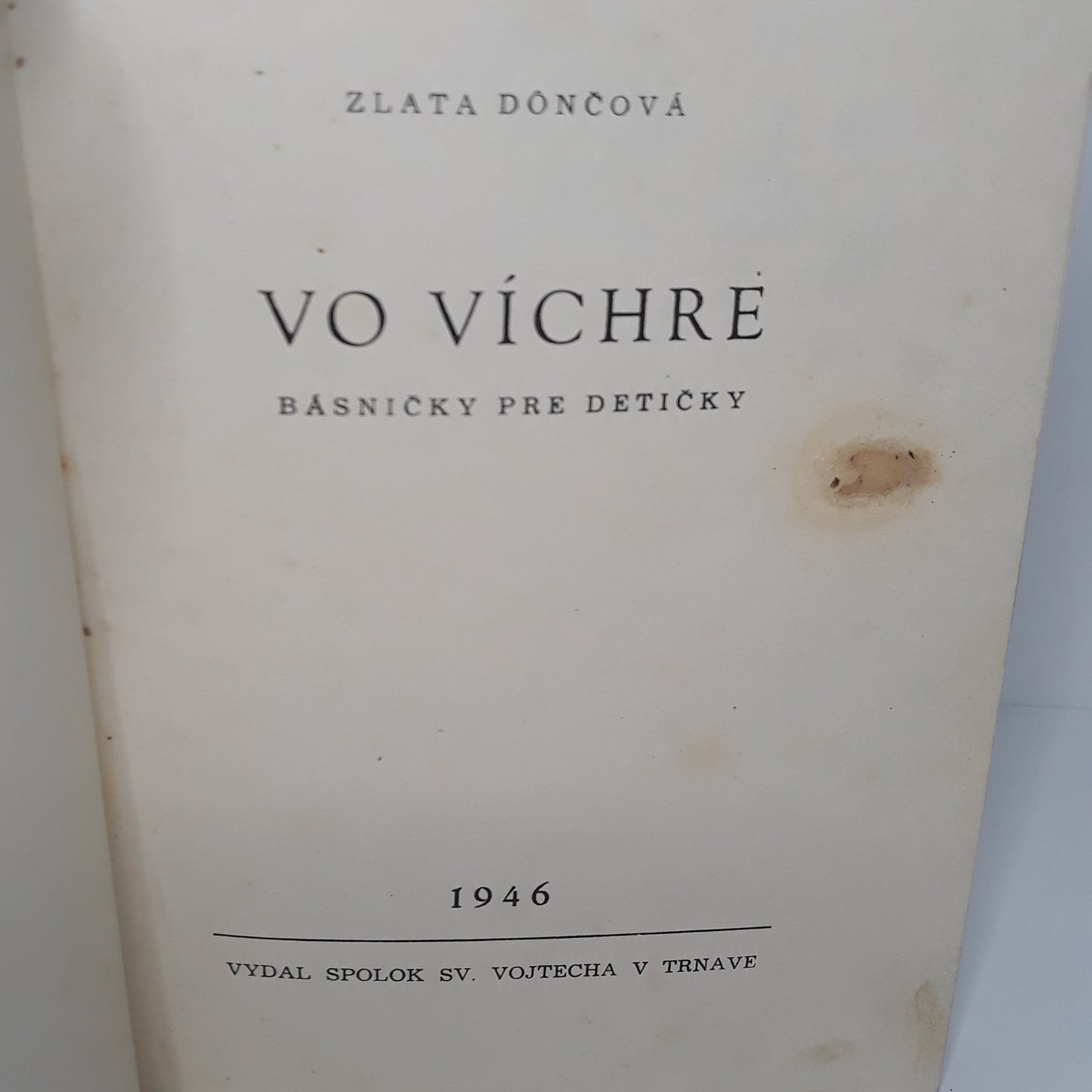 Vo víchre