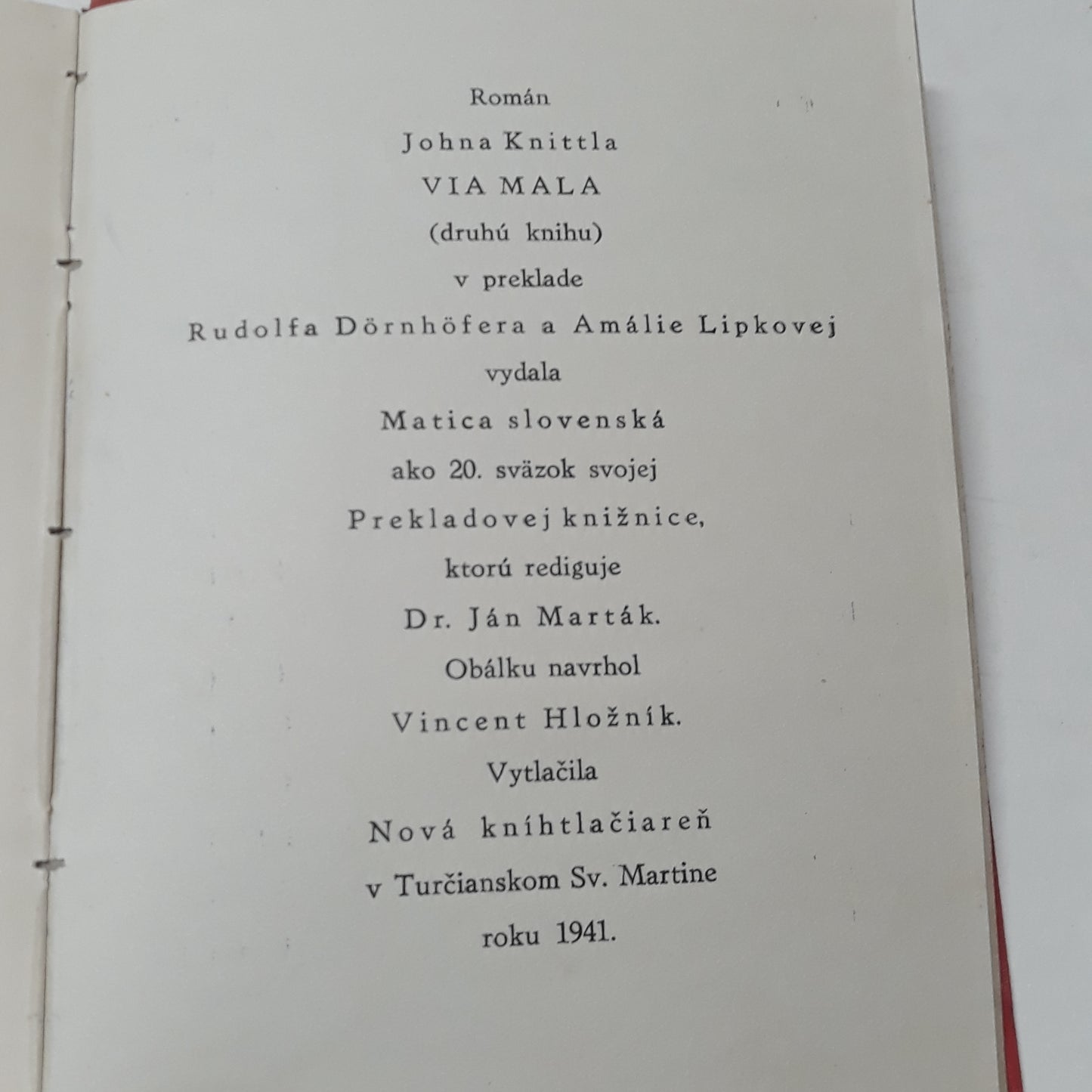 Via Mala II
