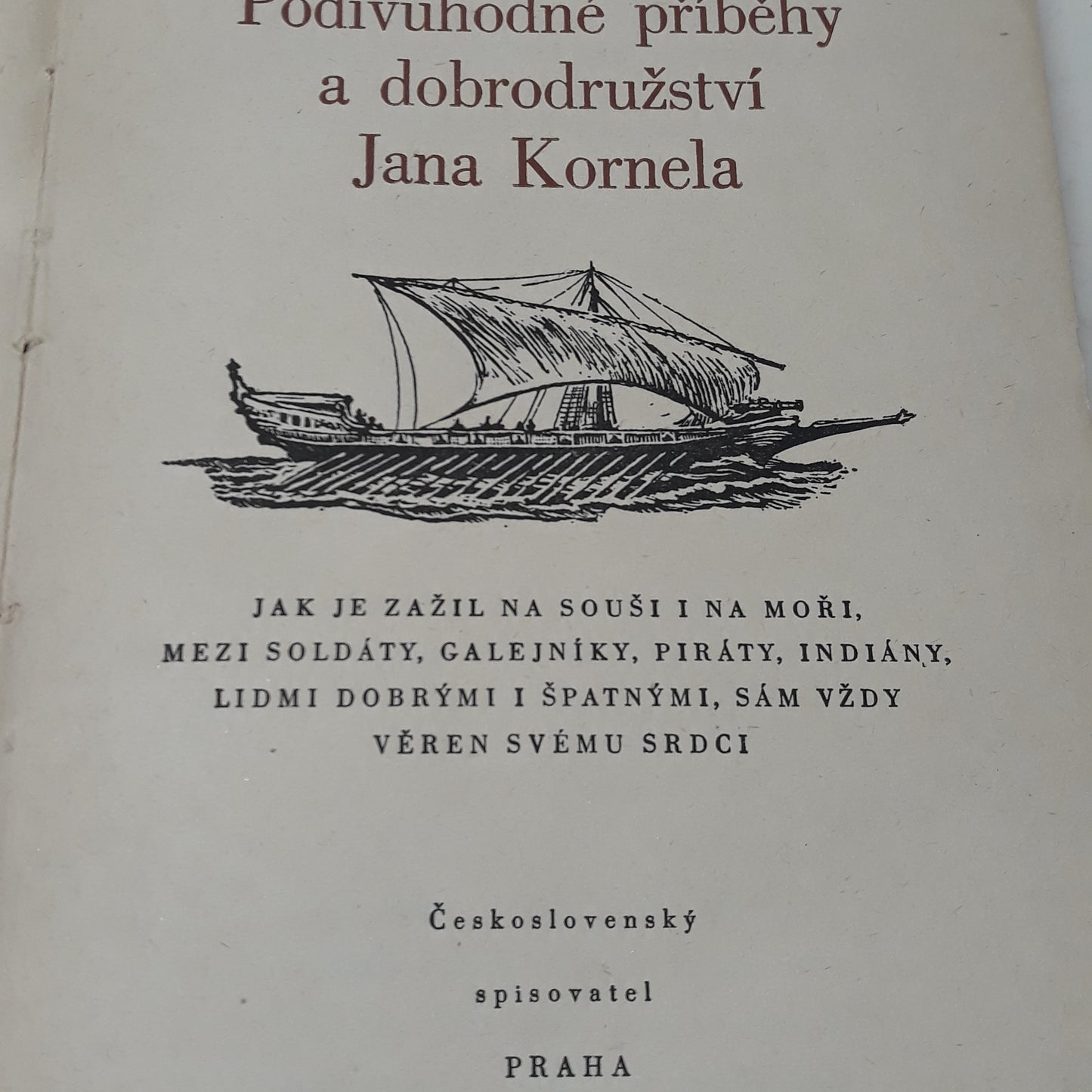Podivuhodné příběhy a dobrodružství Jana Kornela