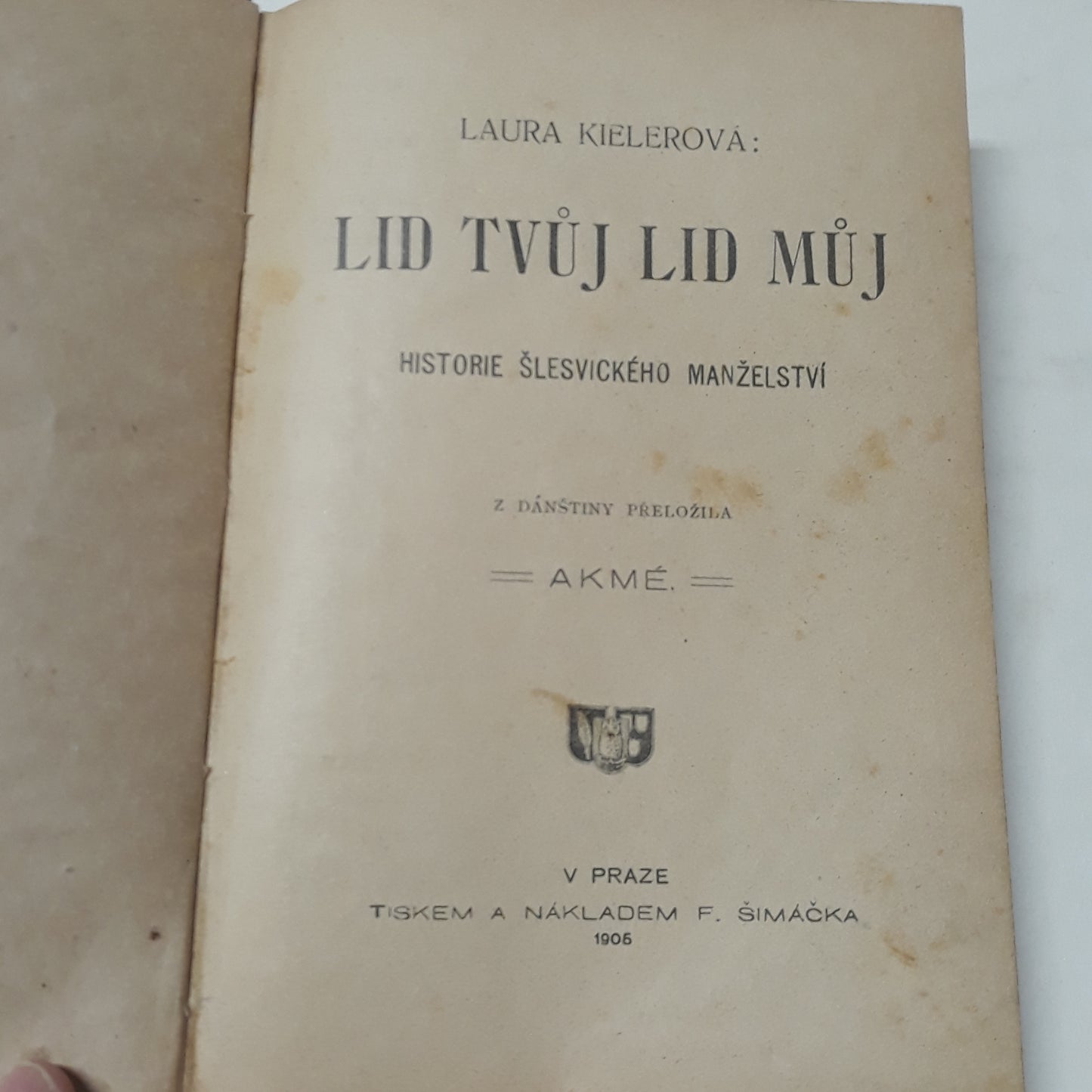 Lid tvůj lid můj, Dom na úslní, Nie milí nie drahí (3 knihy v jednej väzbe)