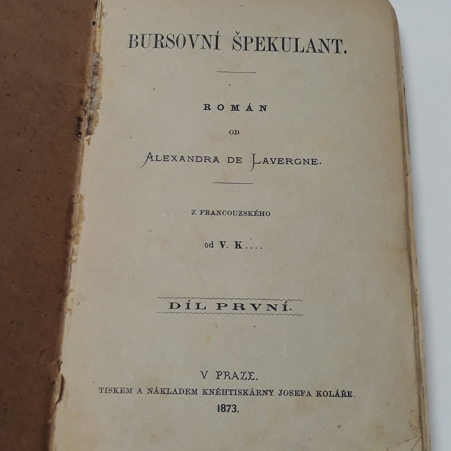 Bursovní špekulant I a II