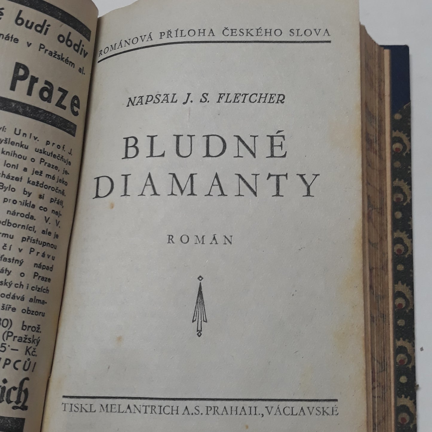 V zajetí noci, Bludné diamanty