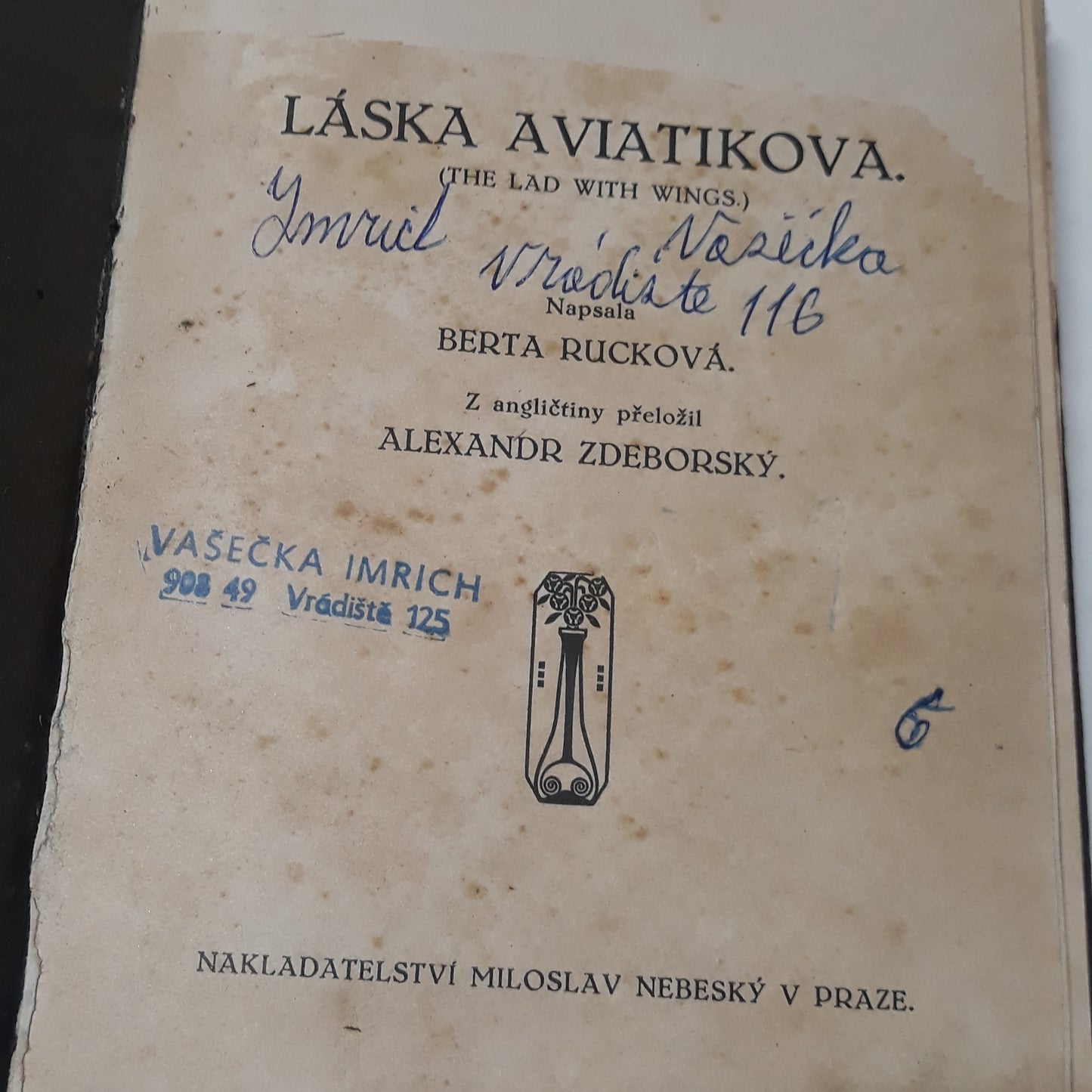 Láska aviatikova
