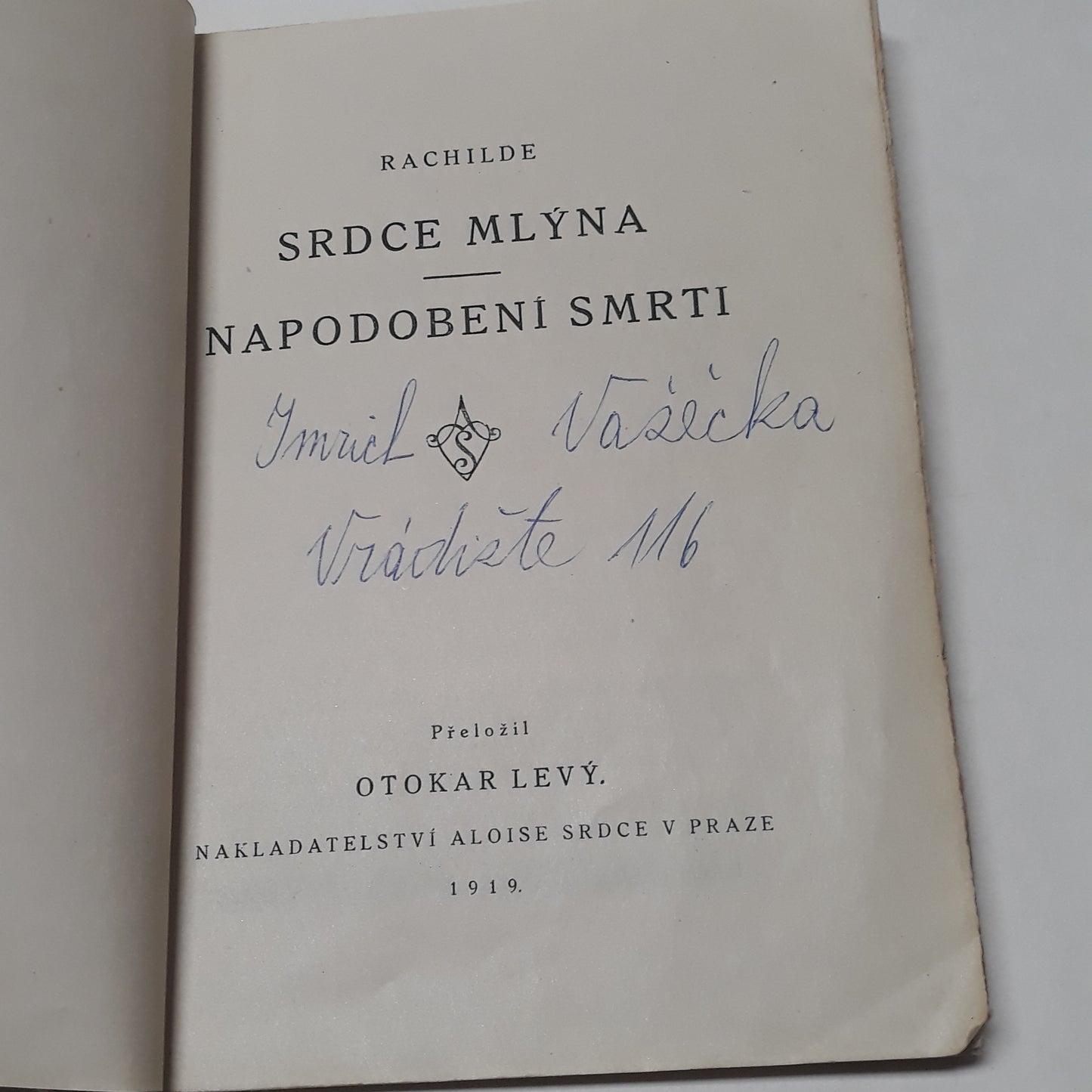 Srdce mlýna, Napodobení smrti