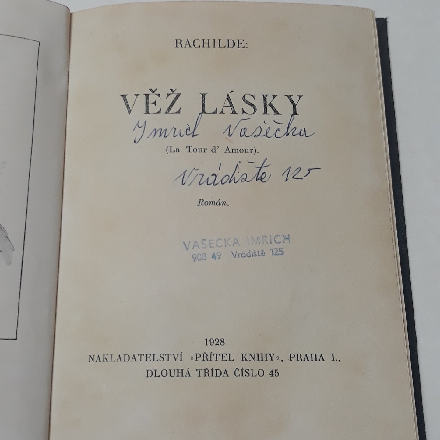 Věž lásky - Namalovaná žena