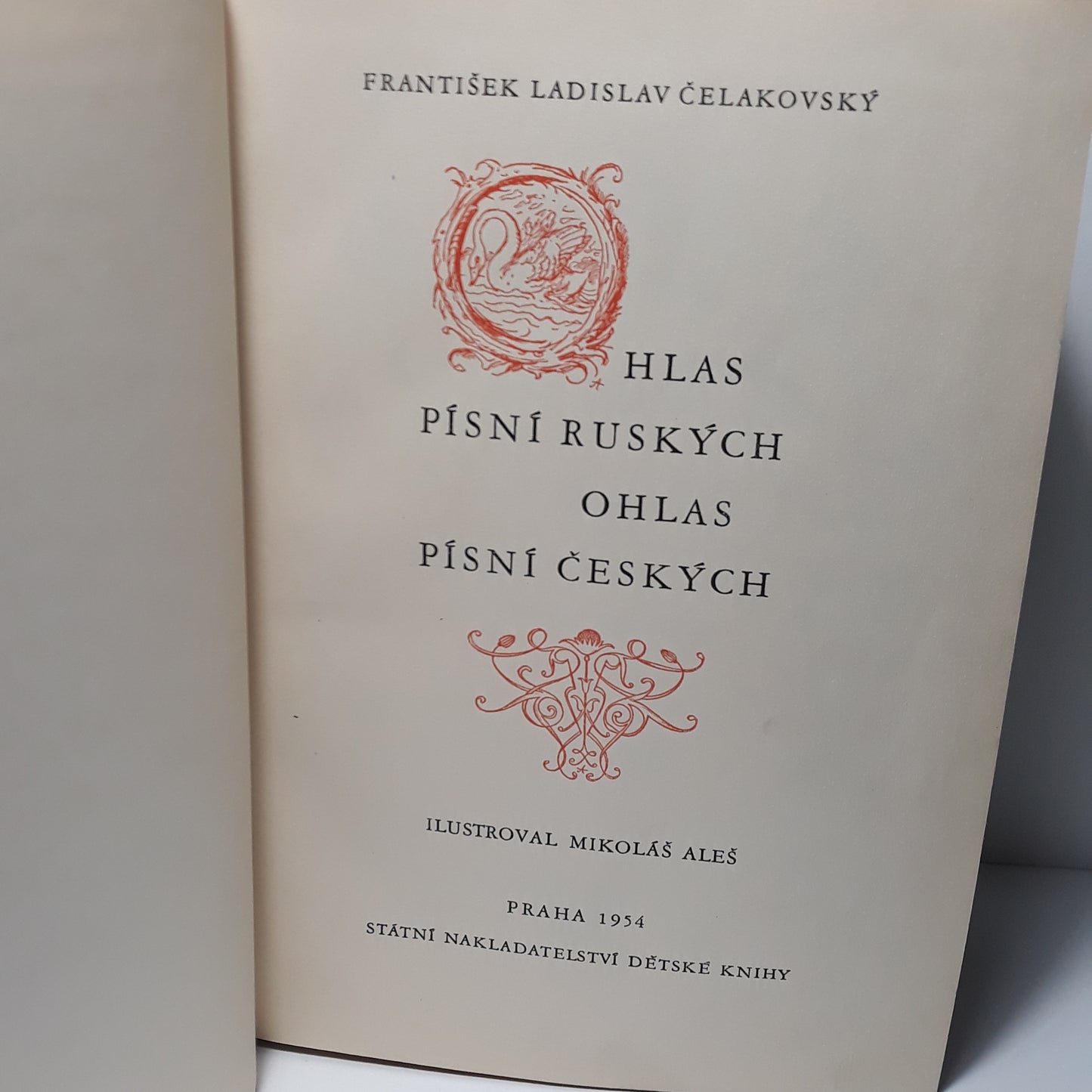 Ohlas písní ruských - Ohlas písní českých