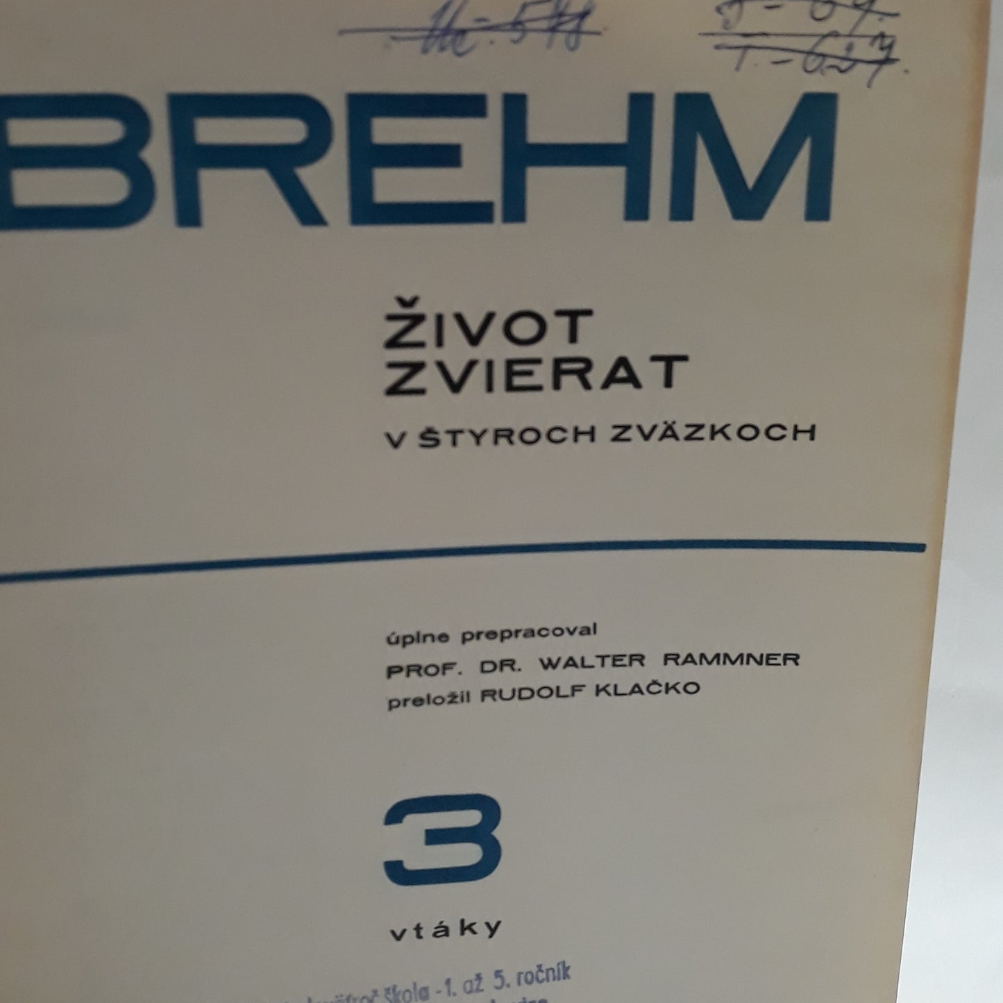 Brehm 3- život zvierat - vtáky