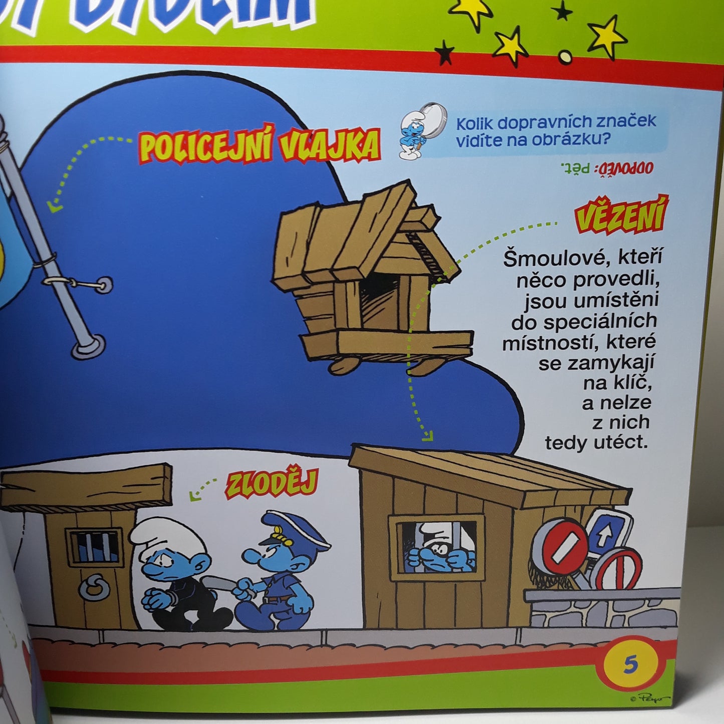 Šmoulové Policista