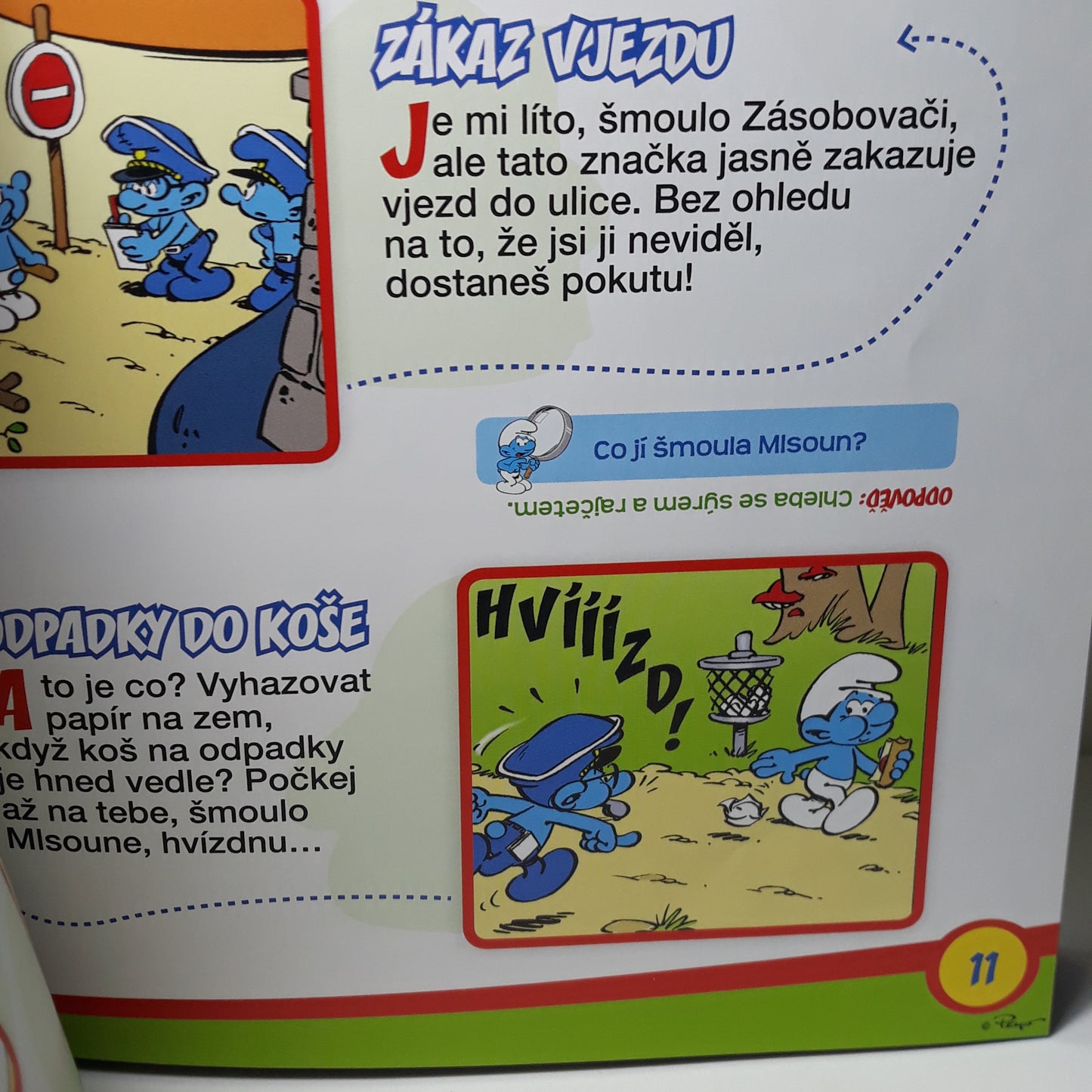 Šmoulové Policista