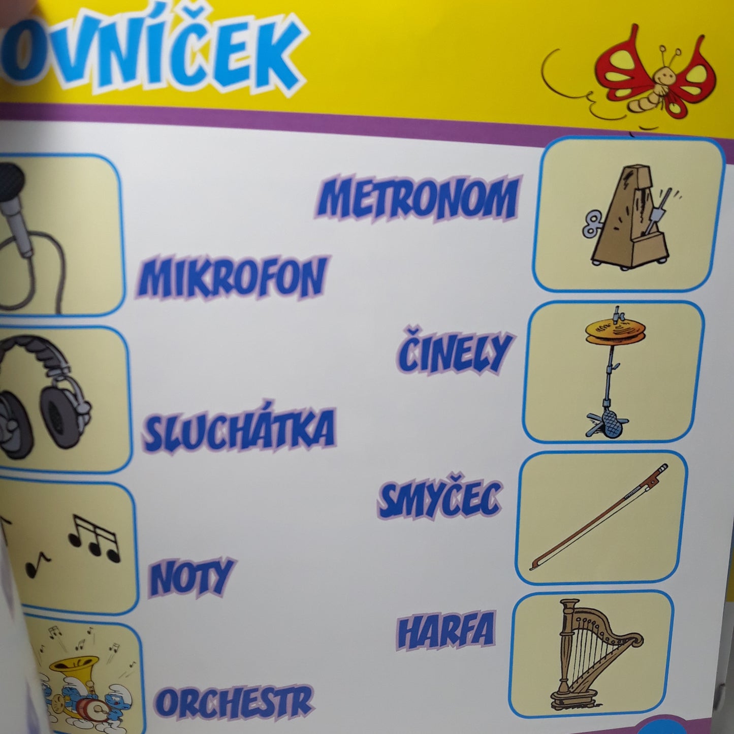 Šmoulové Hudebník