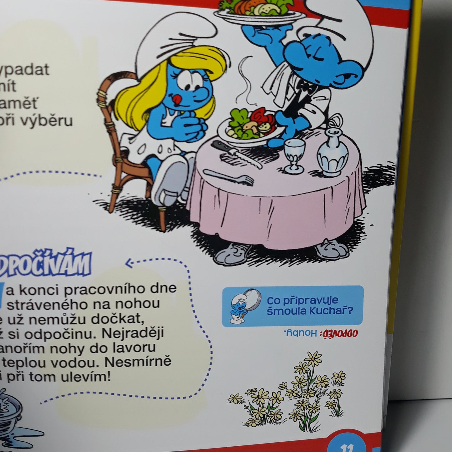 Šmoulové Číšník