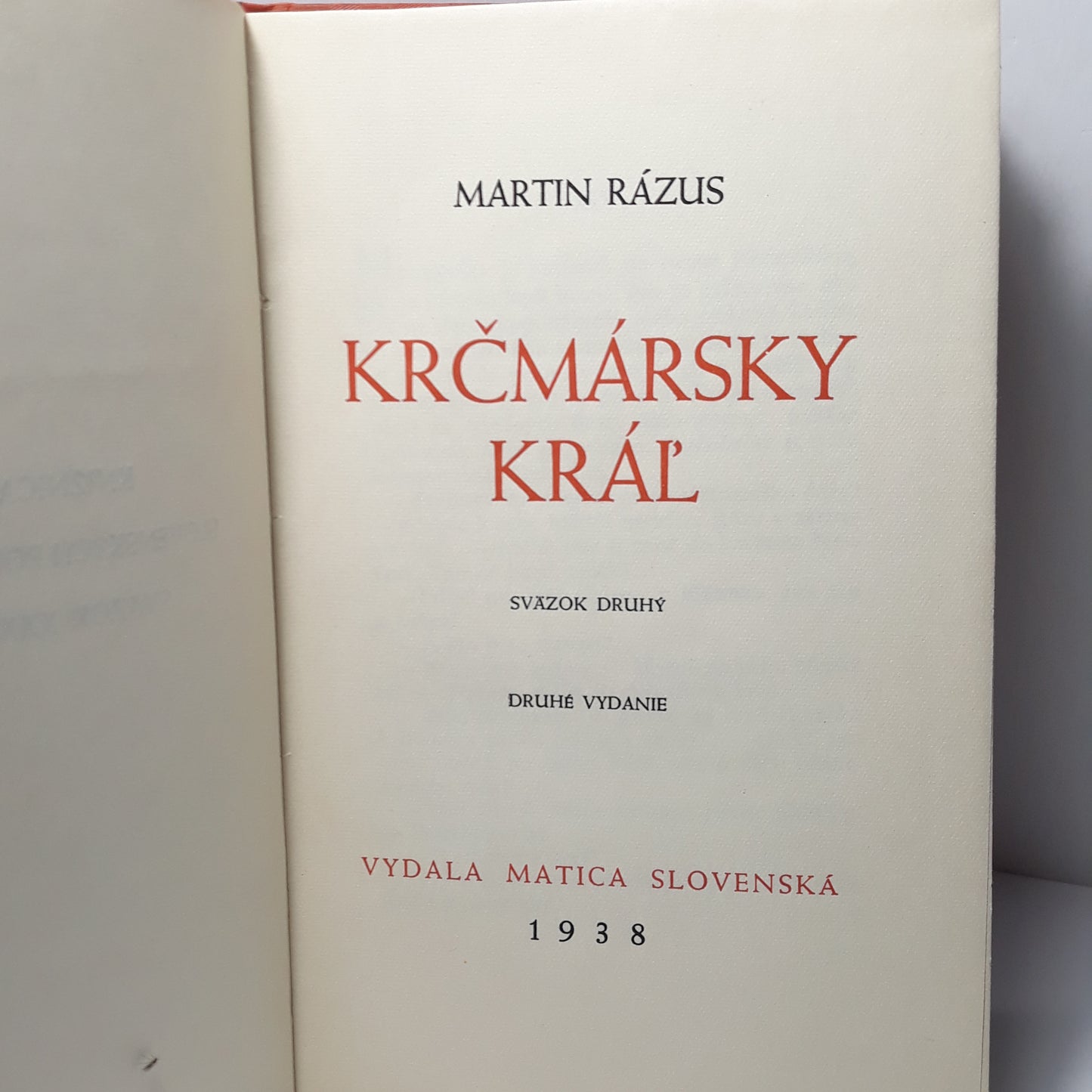 Krčmársky kráľ II