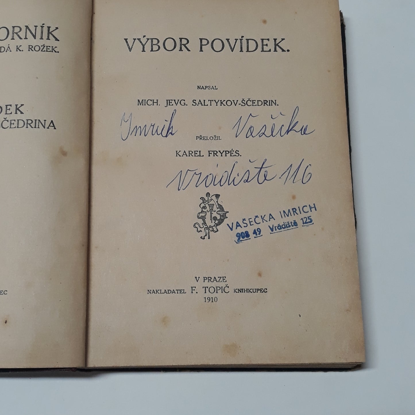 Výbor povídek