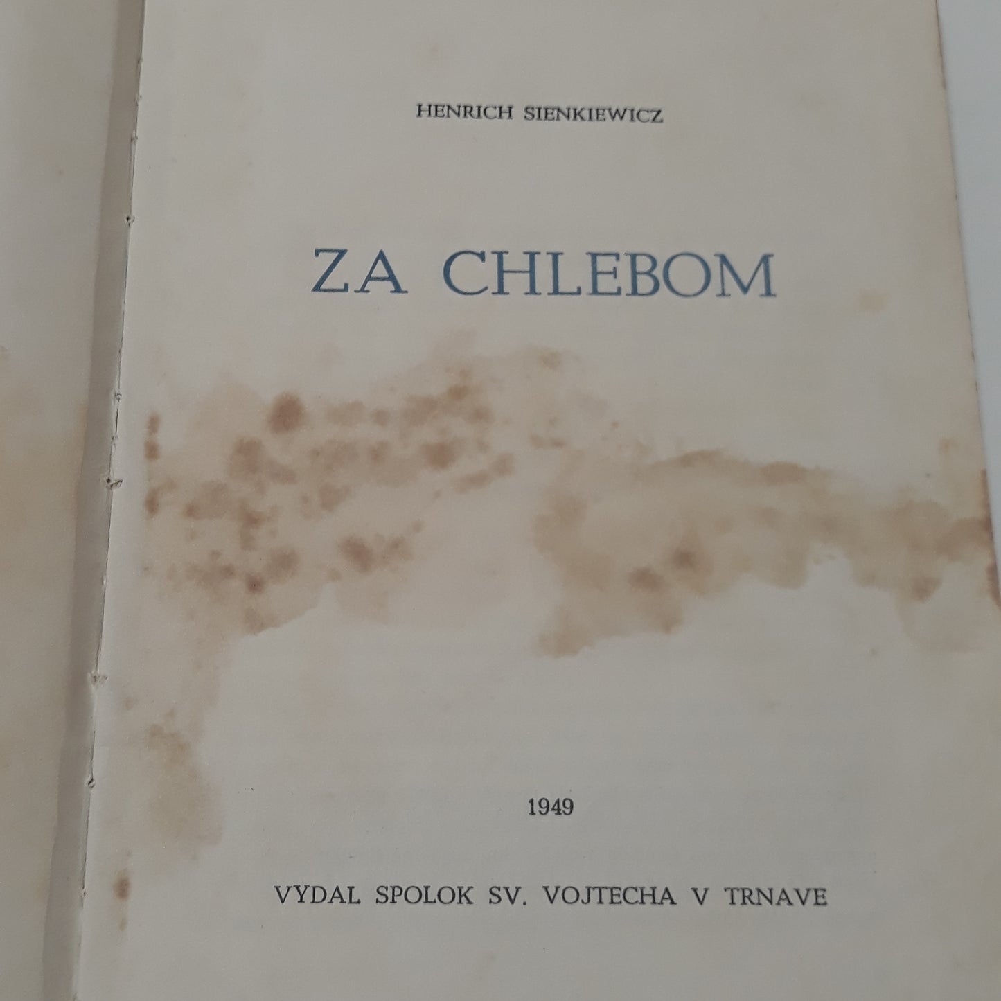 Za chlebom