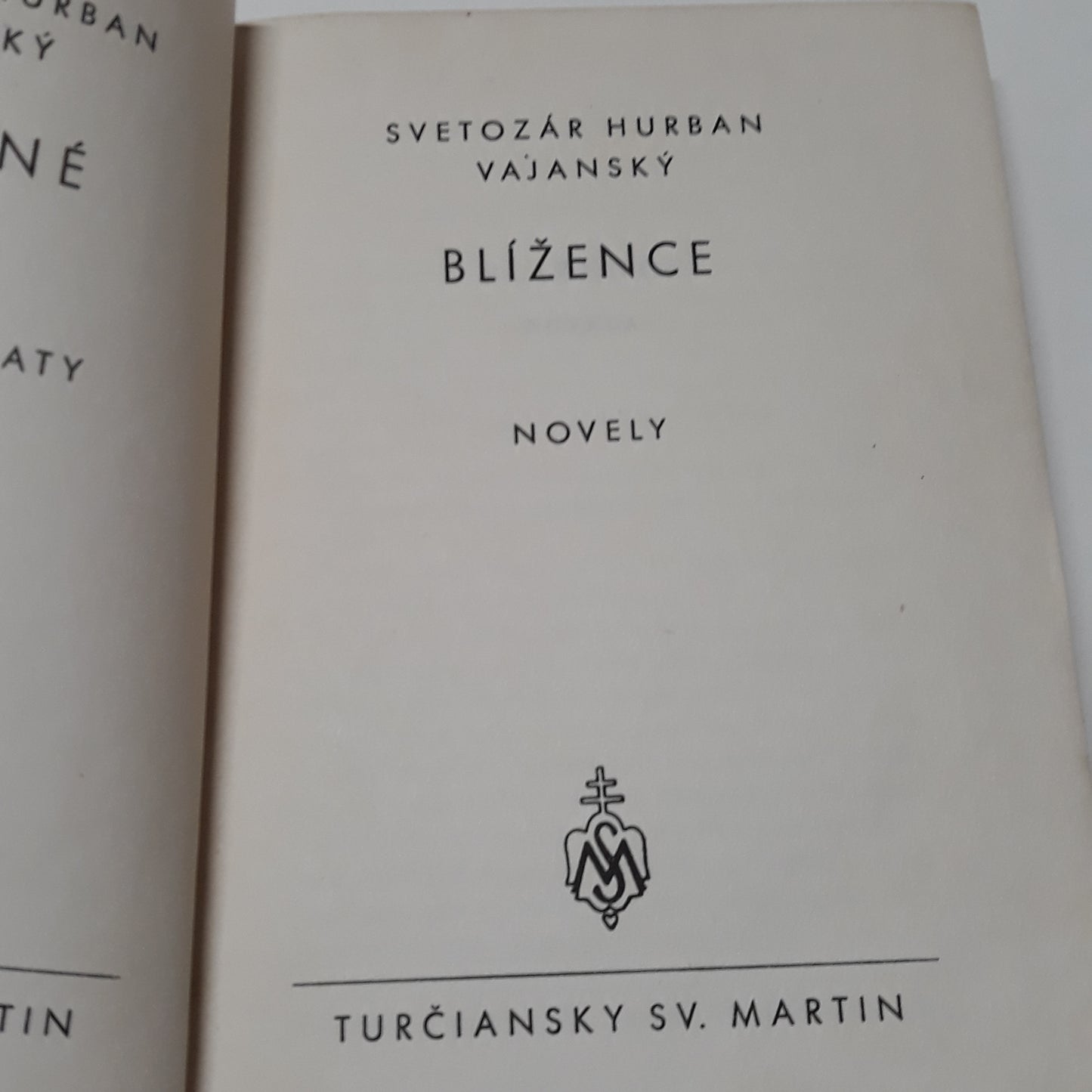 Sobrané diela S. H. Vajanského 9 - Blížence
