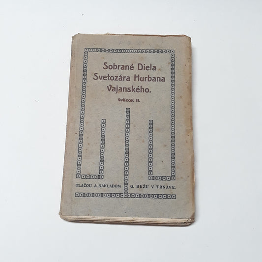 Sobrané diela S. H. Vajanského, zv. 2