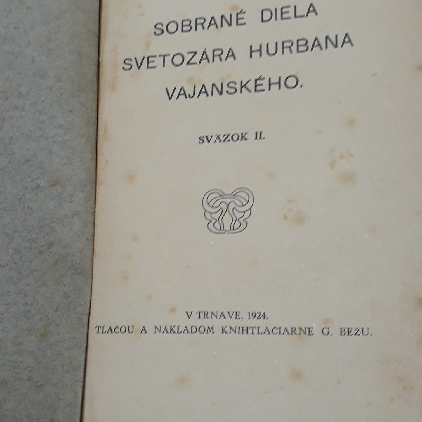 Sobrané diela S. H. Vajanského, zv. 2