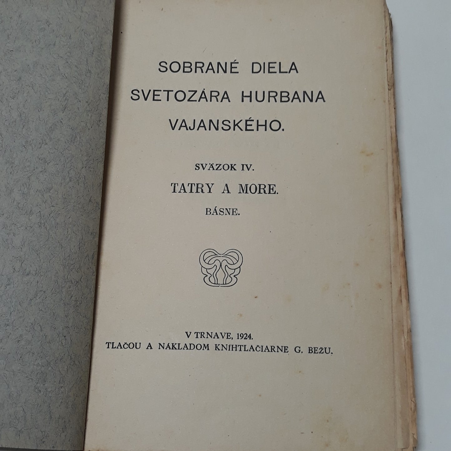 Sobrané diela S. H. Vajanského, zv. 4
