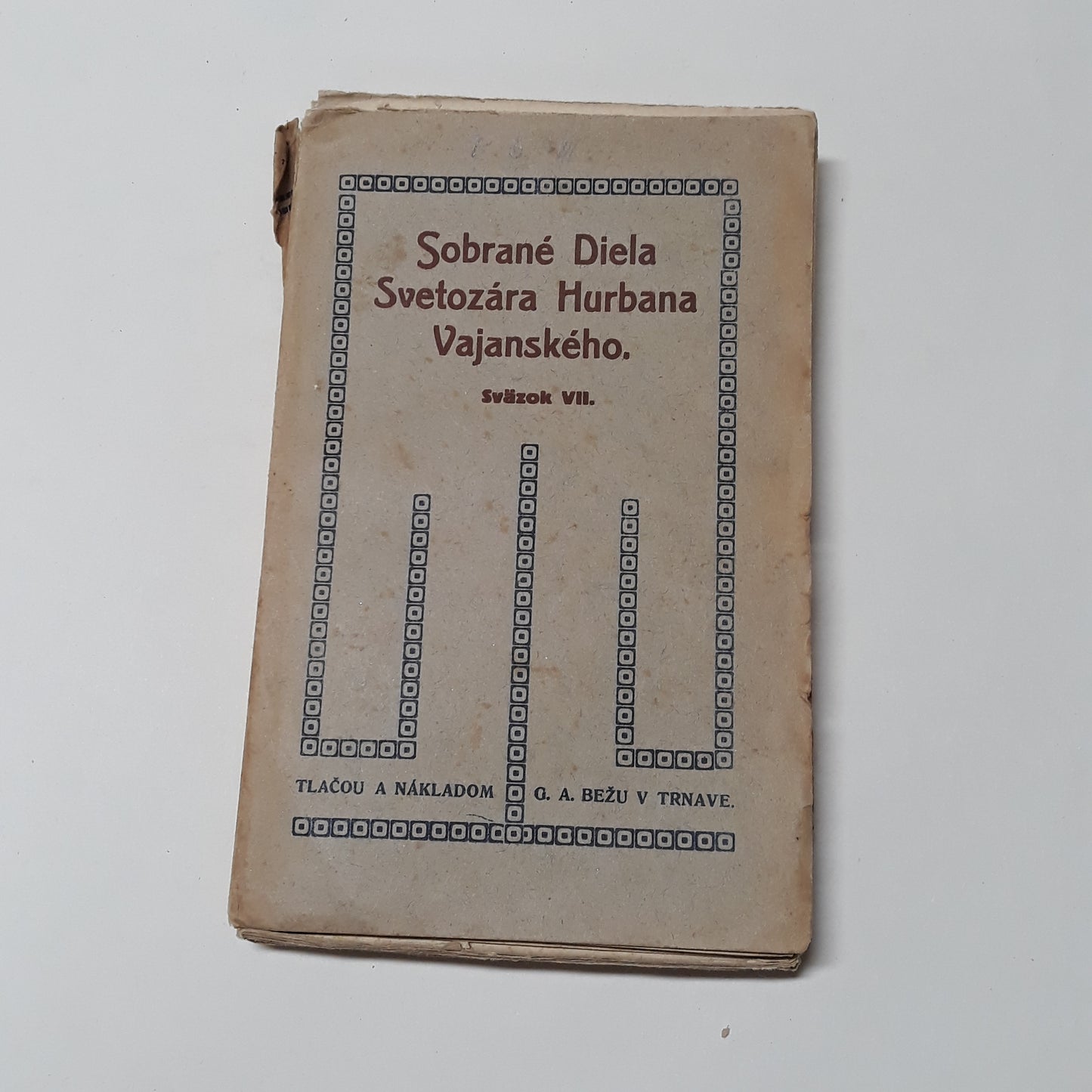 Sobrané diela S. H. Vajanského,  zv. 7
