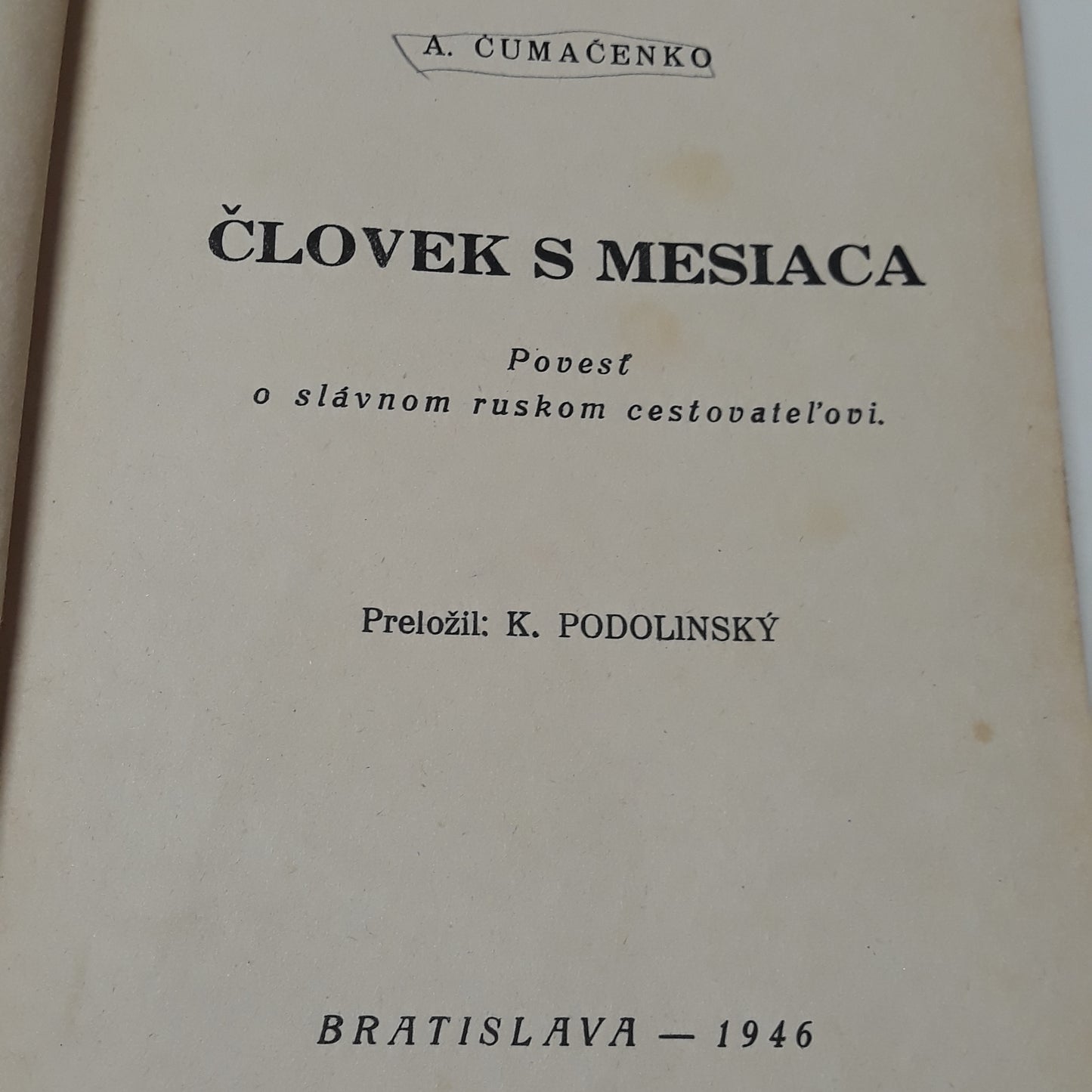 Človek s mesiaca