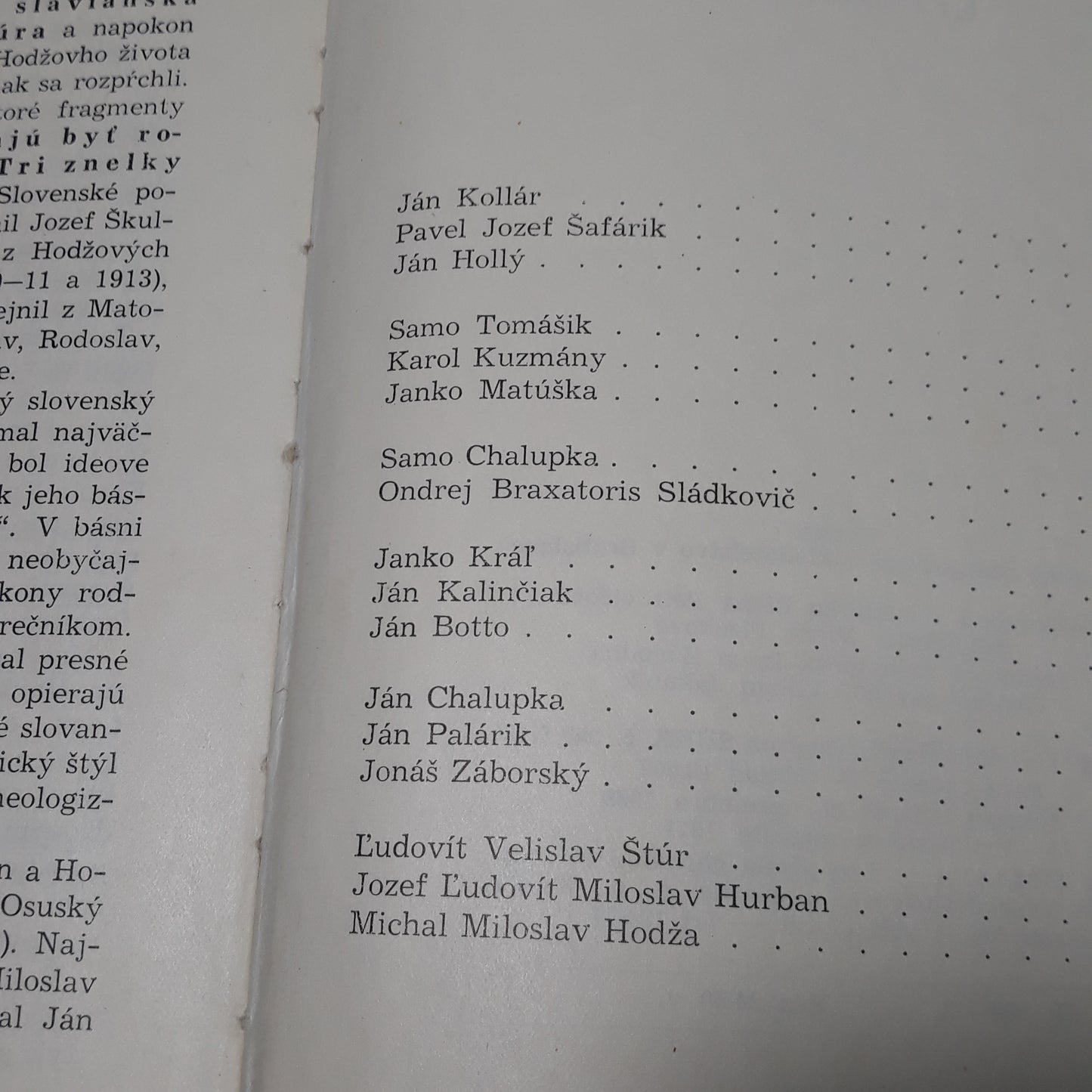 Postavy slovenskej literatúry