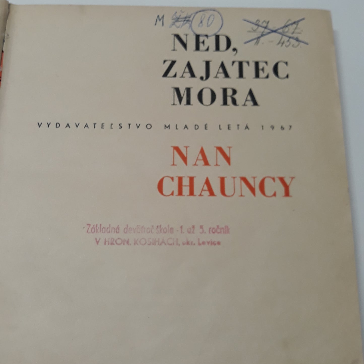 Ned, zajatec mora