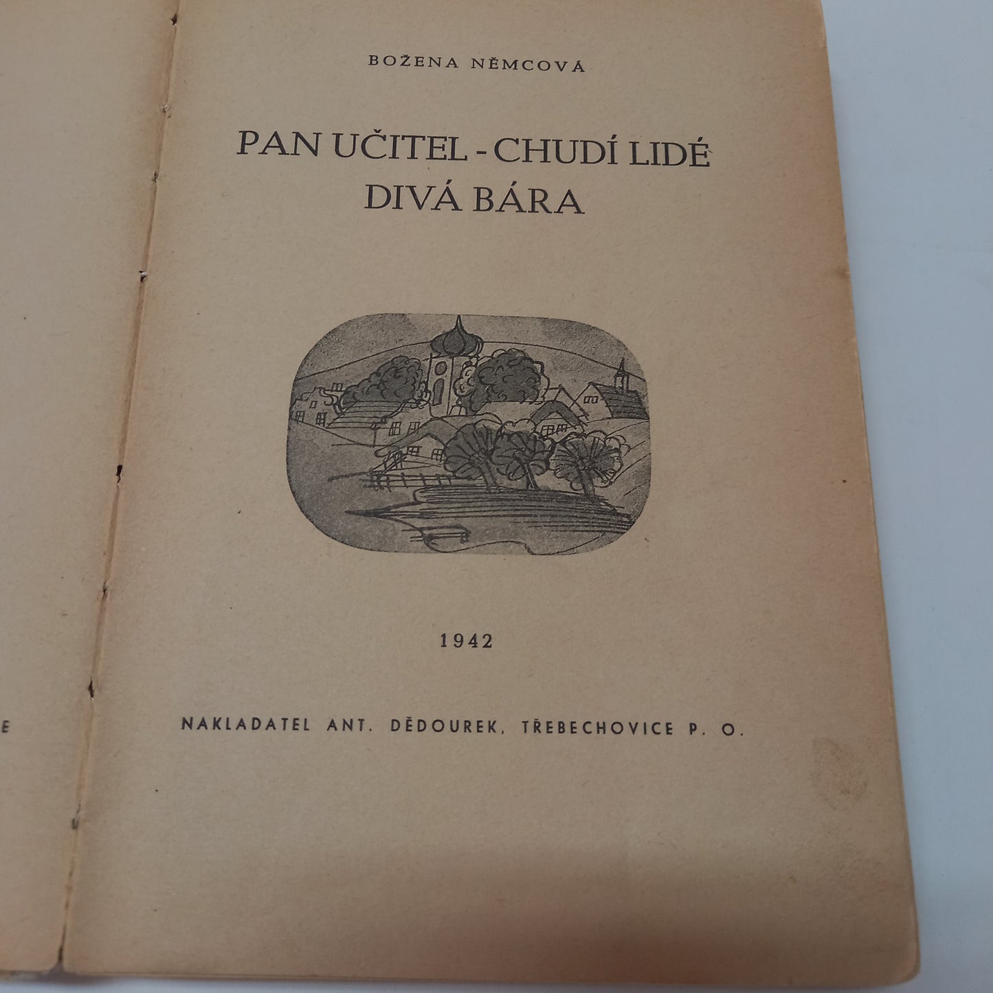 Pan učitel - Chudí lidé - Divá Bára