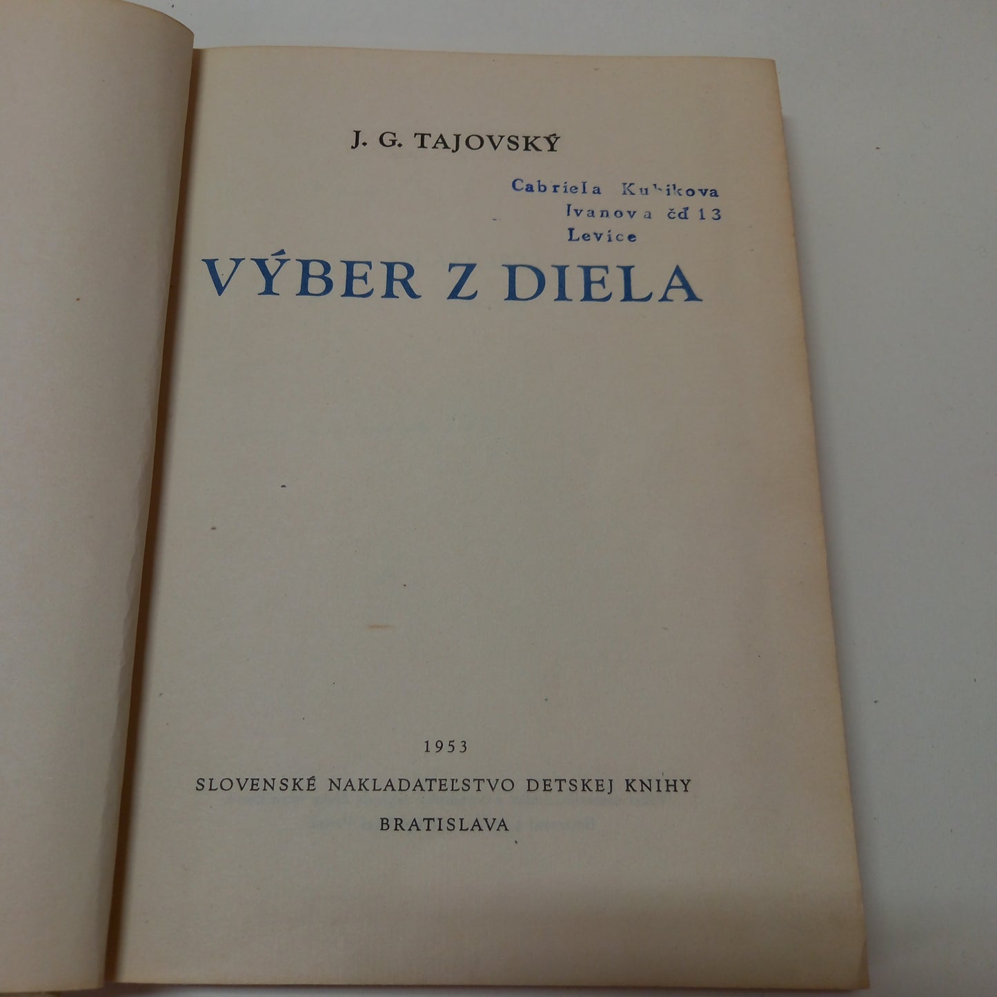 Výber z diela