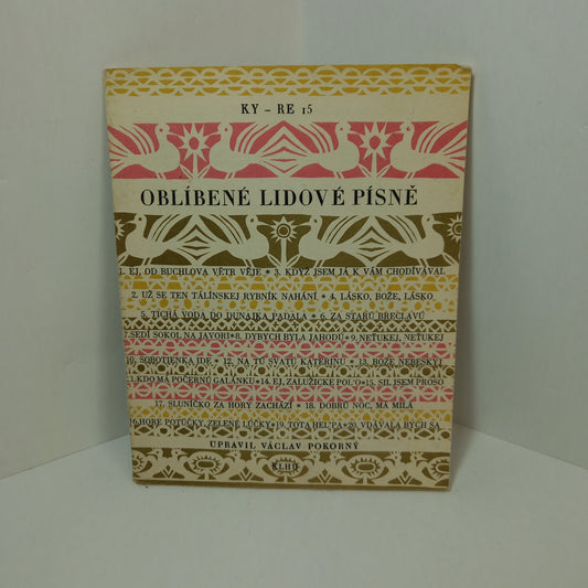 Oblíbené lidové písně