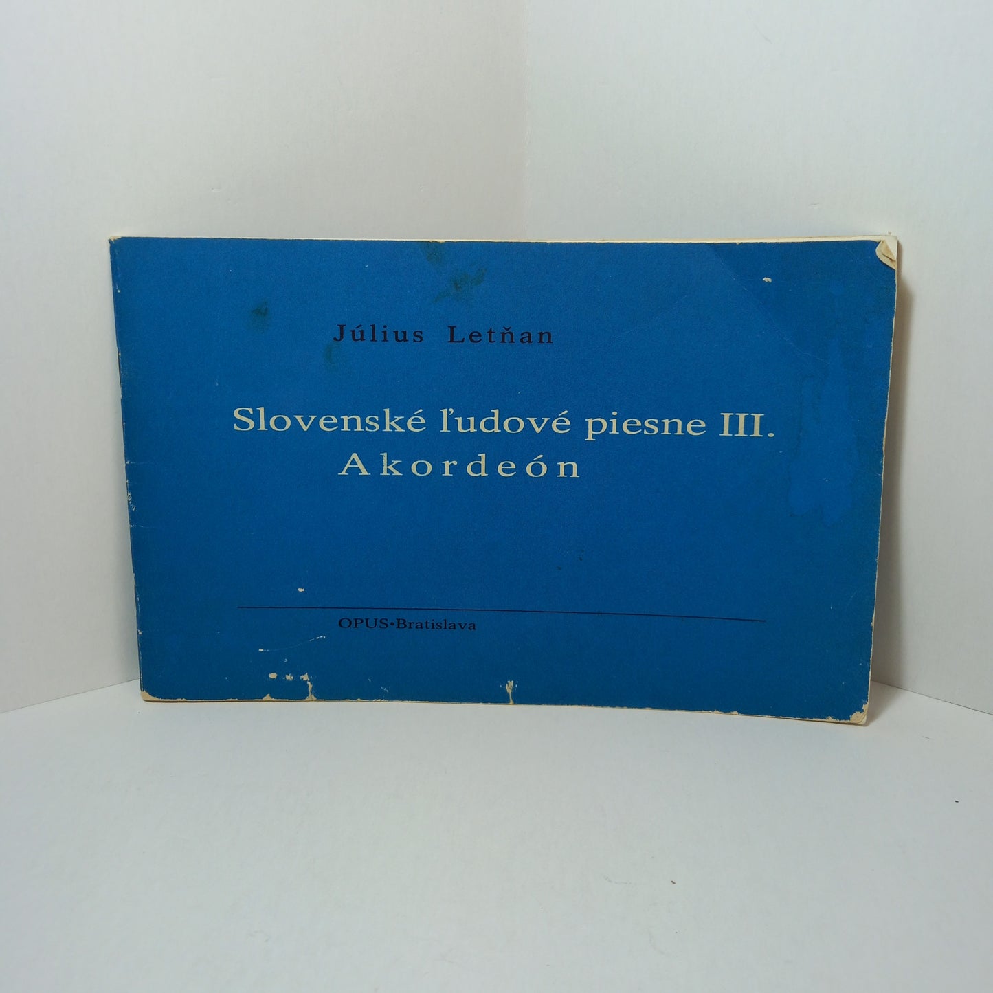 Slovenské ľudové piesne II.       Akordeón