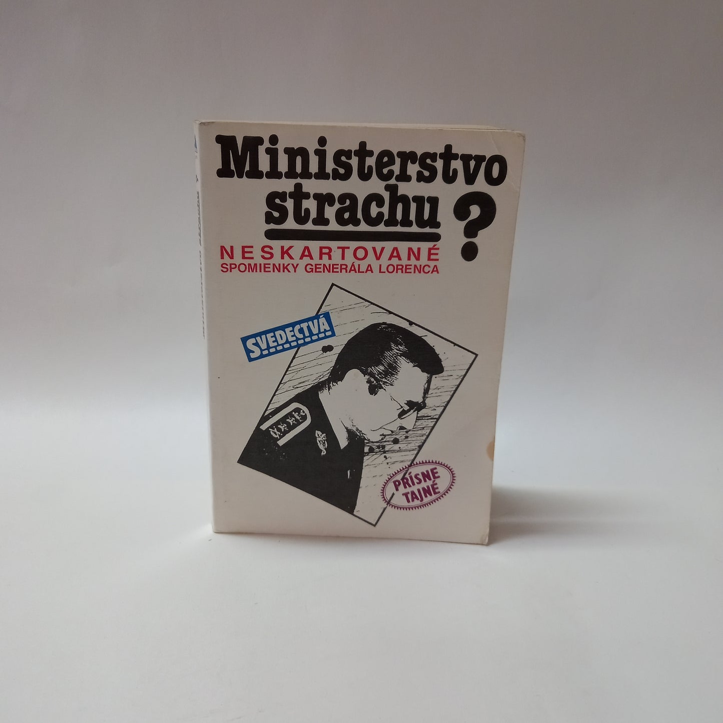 Ministerstvo strachu                  Neskartované spomienky generála Lorenca