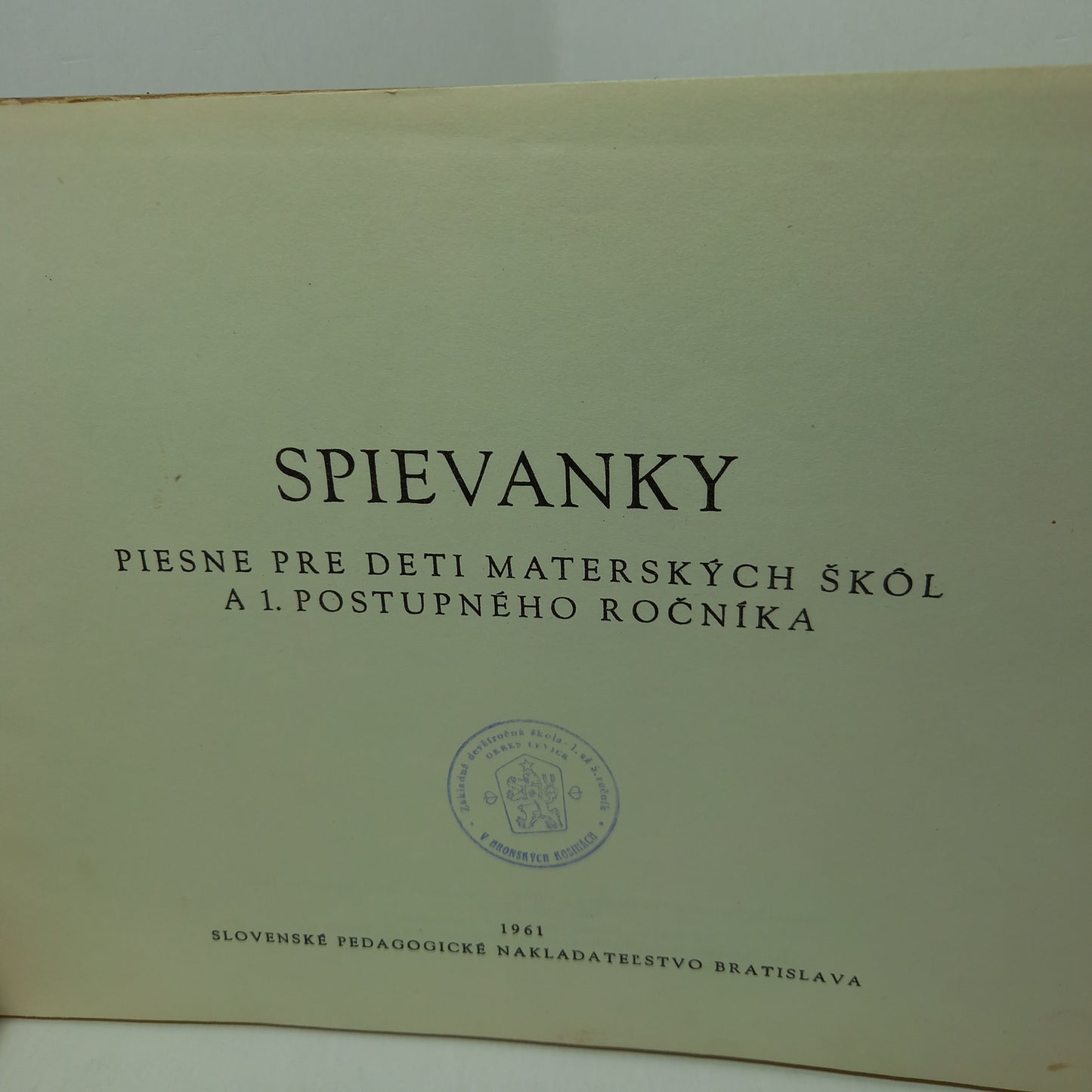 Spievanky
