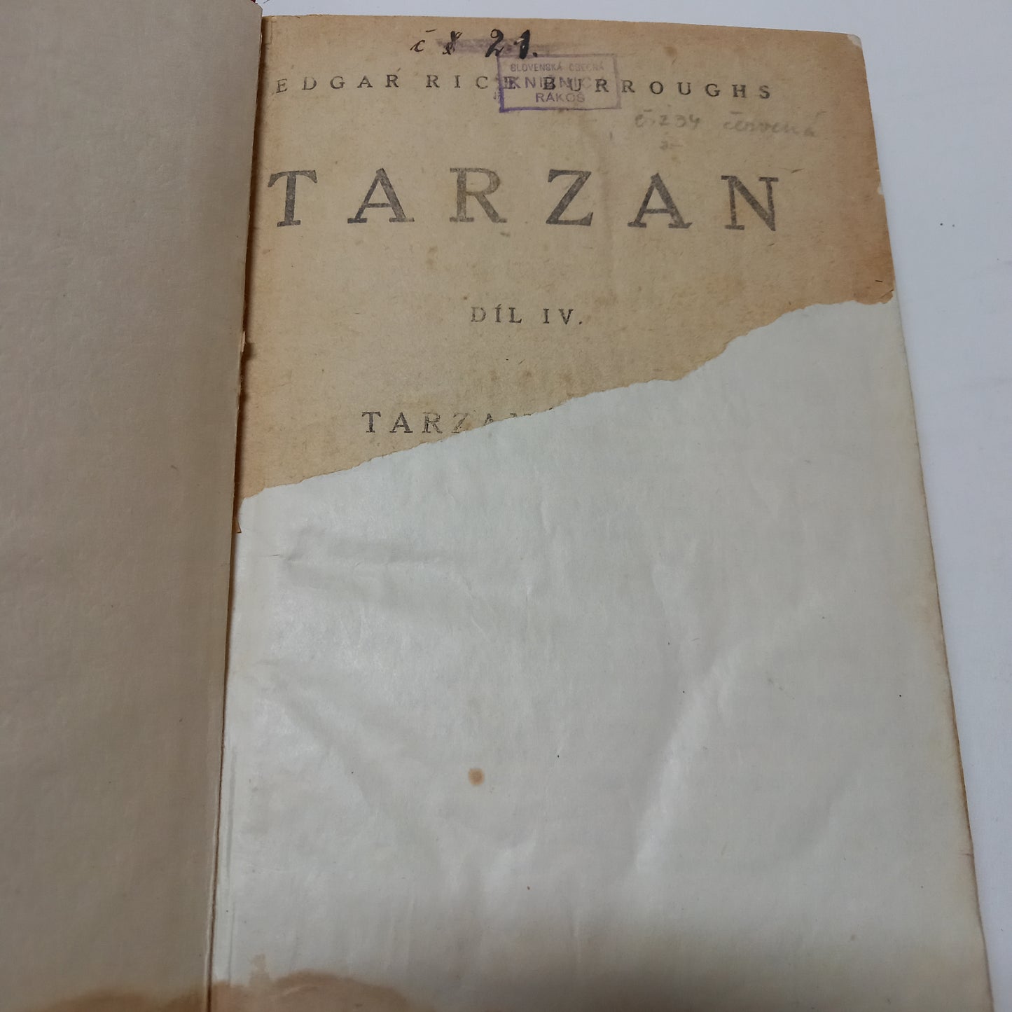 Tarzan IV -Tarzanův syn