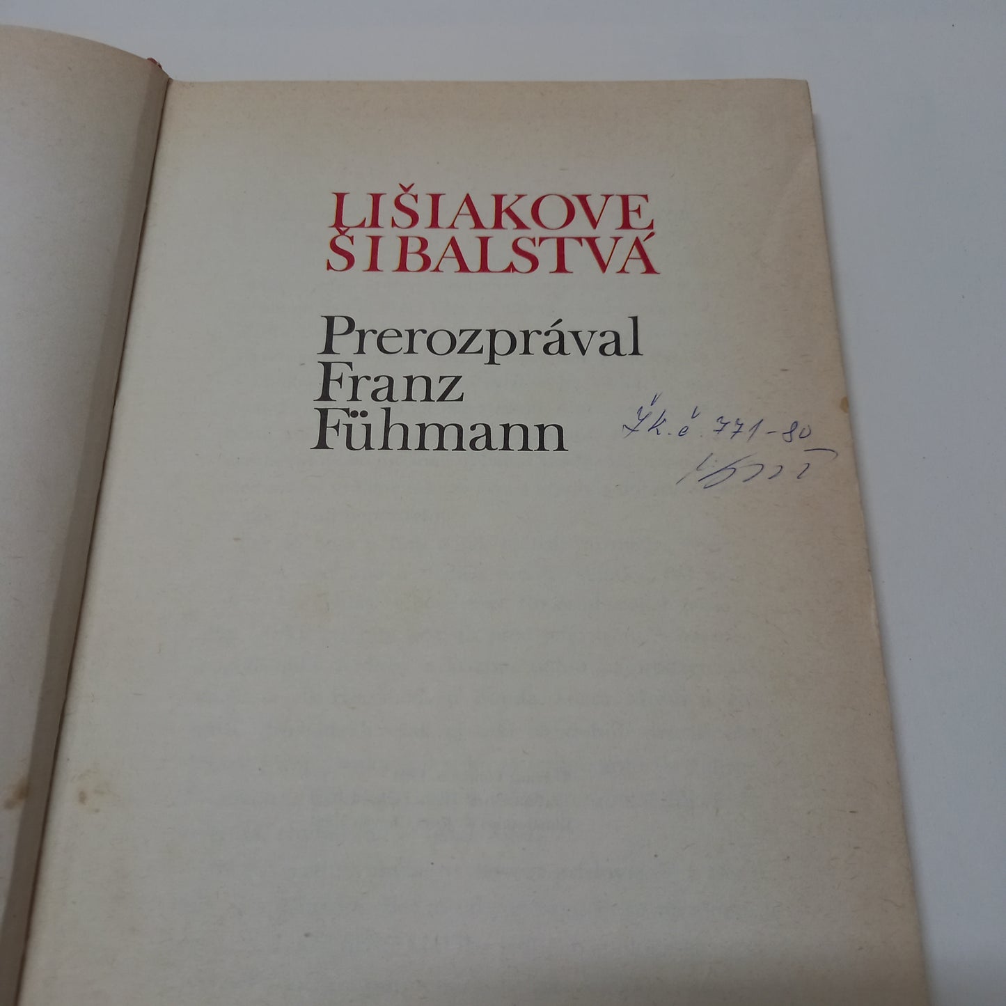 Lišiakove šibalstvá