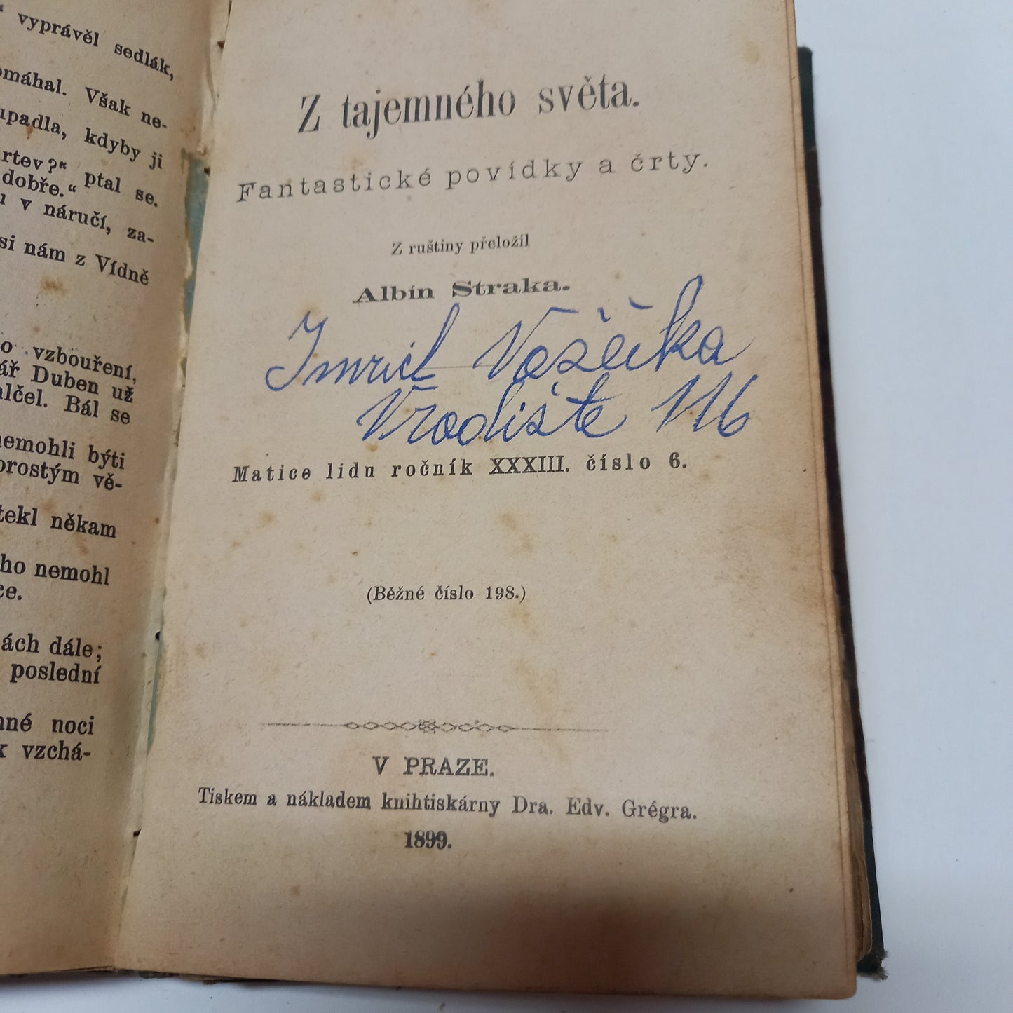 Prospívání ve světě - Před úsvitem - Z tajemného světa