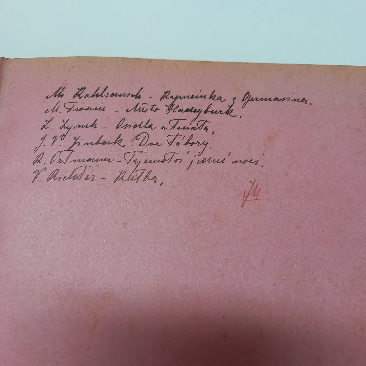 Kapucínka z Germasina- Město Hadleyburk -  Osídla a tenata- Dva tábory - Tajemství jednej noci - Kletba