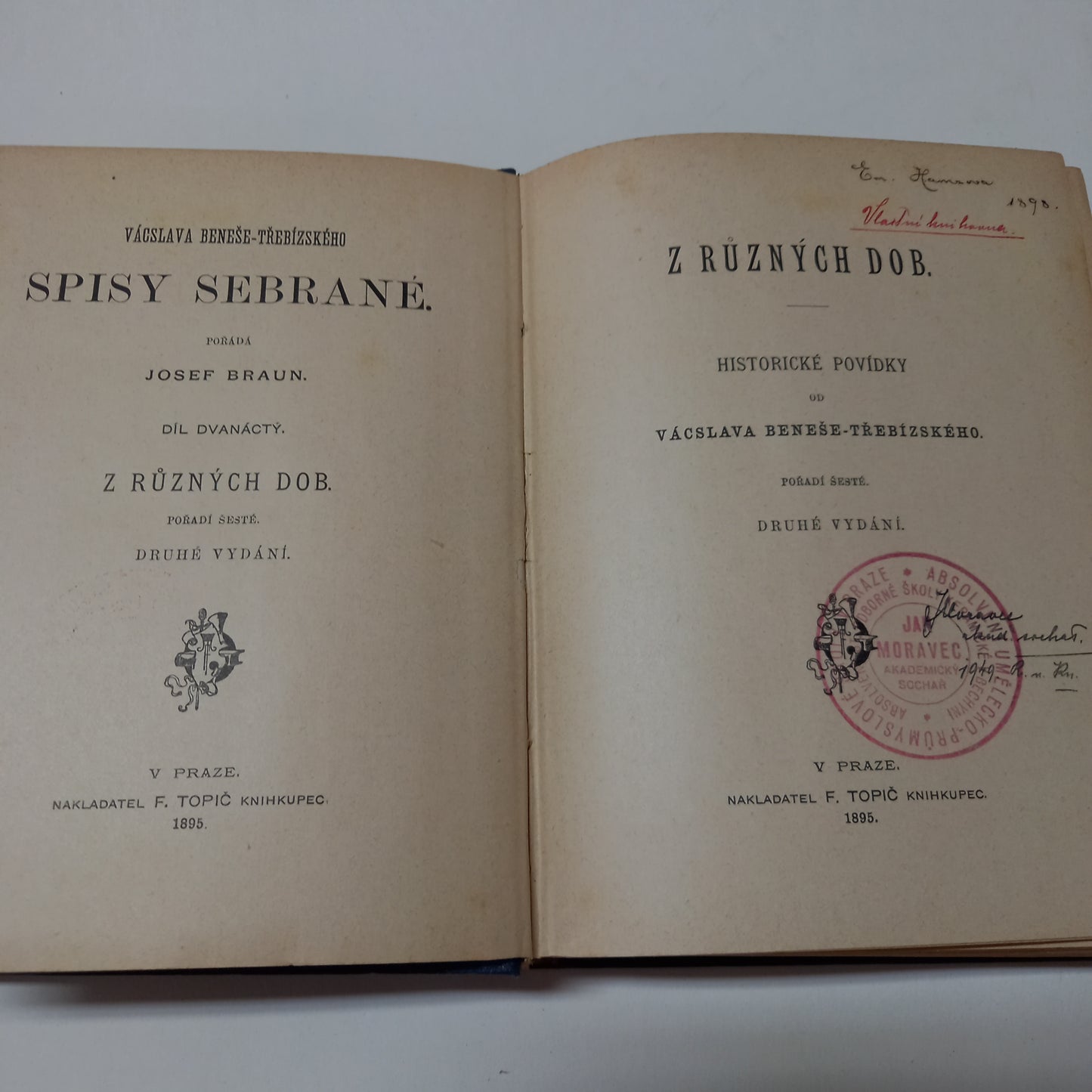 Spisy sebrané XII                         Z různych dob VI