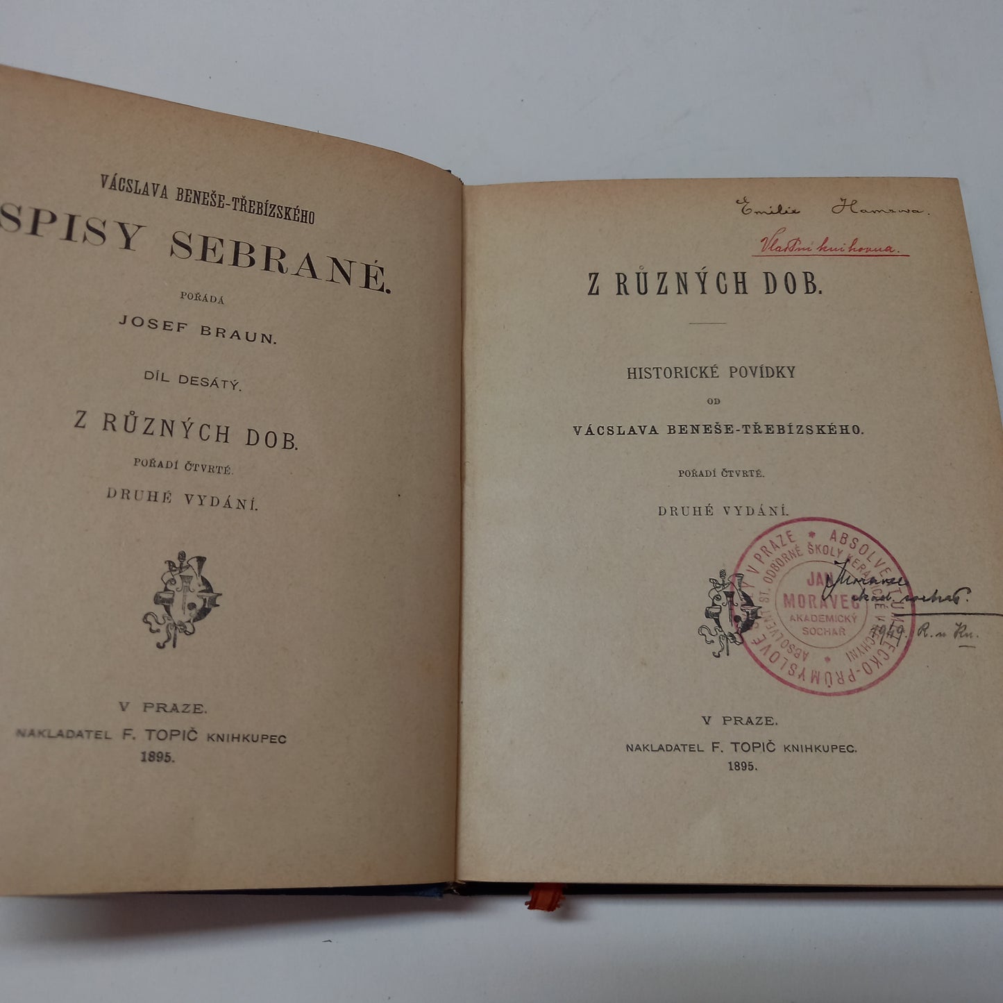 Spisy sebrané X.                            Z rùznych dob IV
