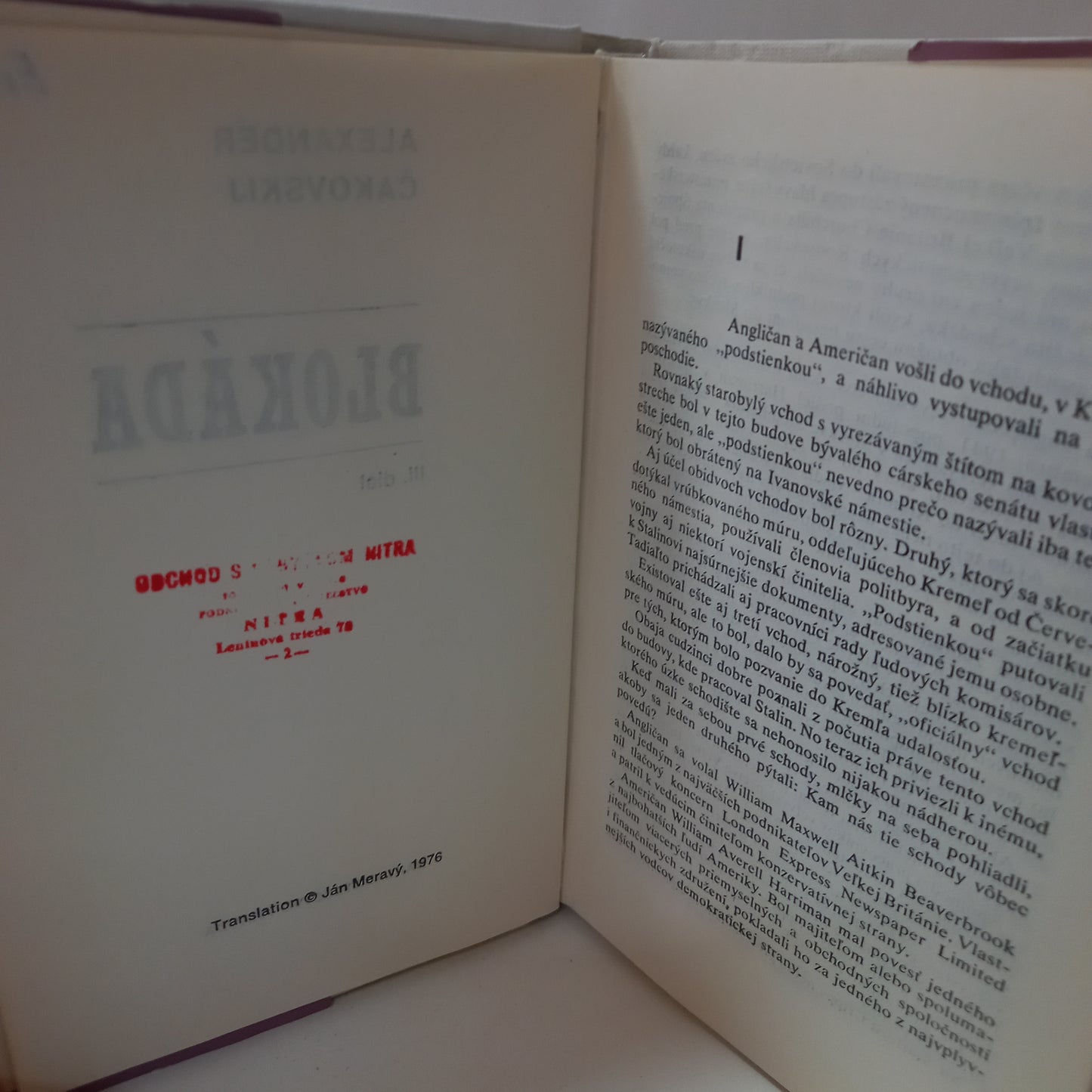 Blokáda III