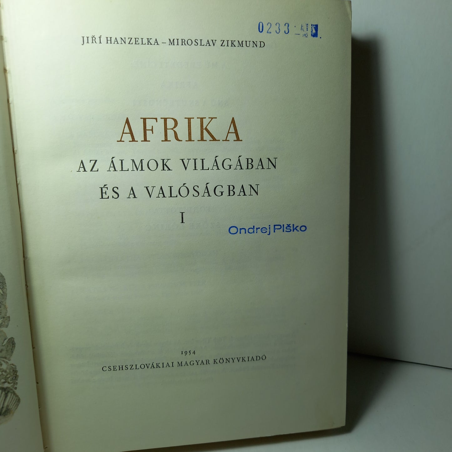 Afrika az álmok világában és a valóságban I